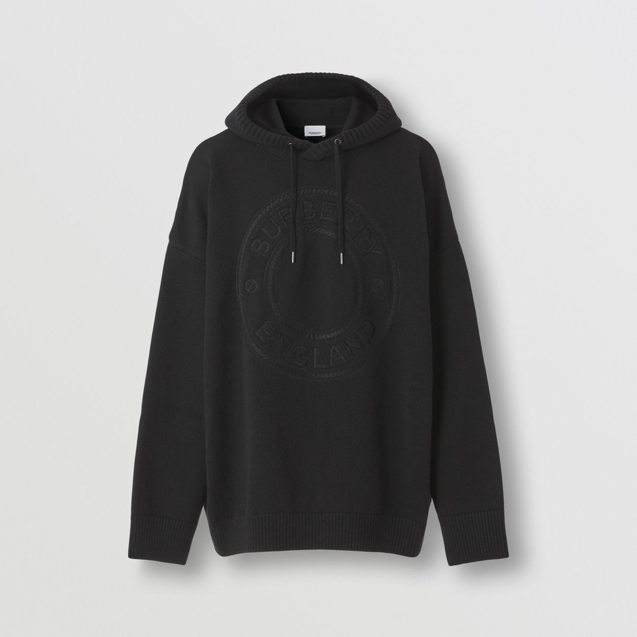 Logo Graphic Cashmere Hoodie - 1