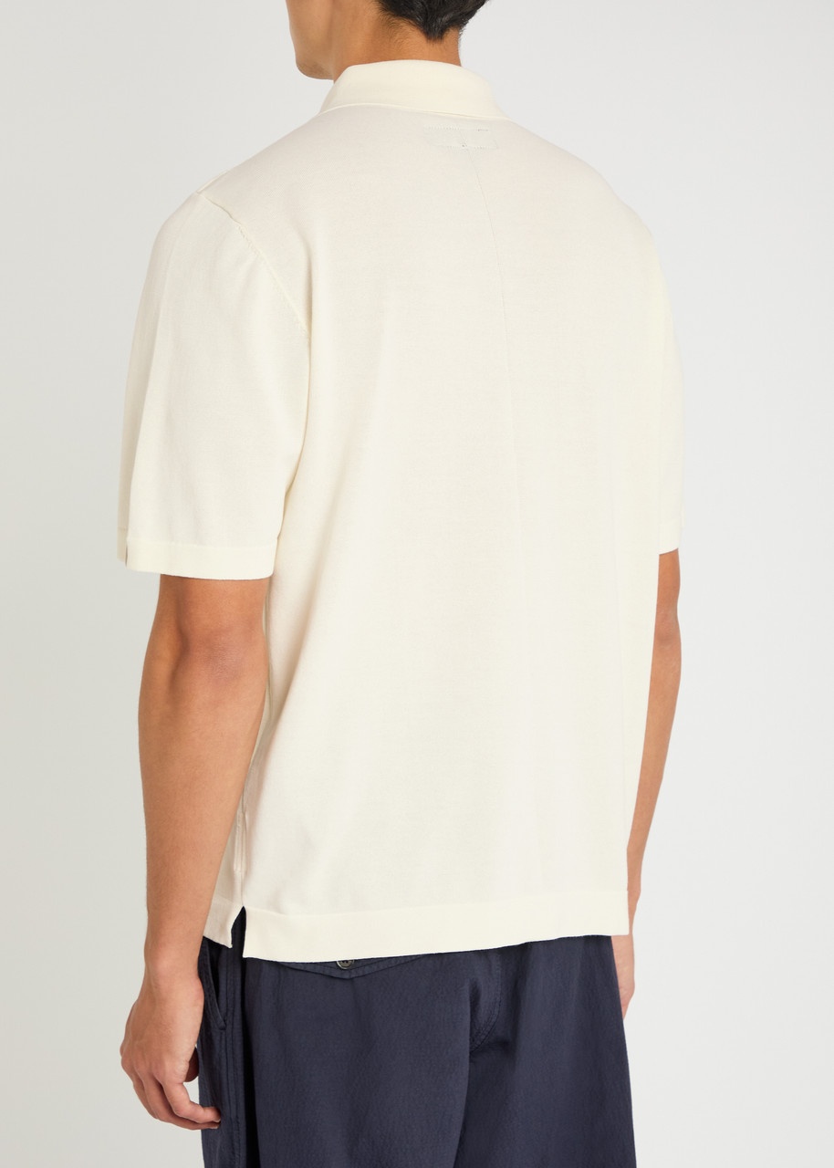 Rag & Bone Fine-knit Polo Shirt - 3