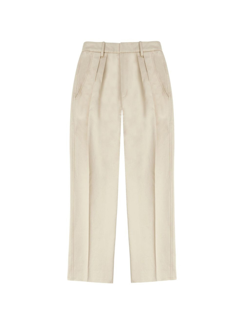 Janet pleat high-waist trousers 1