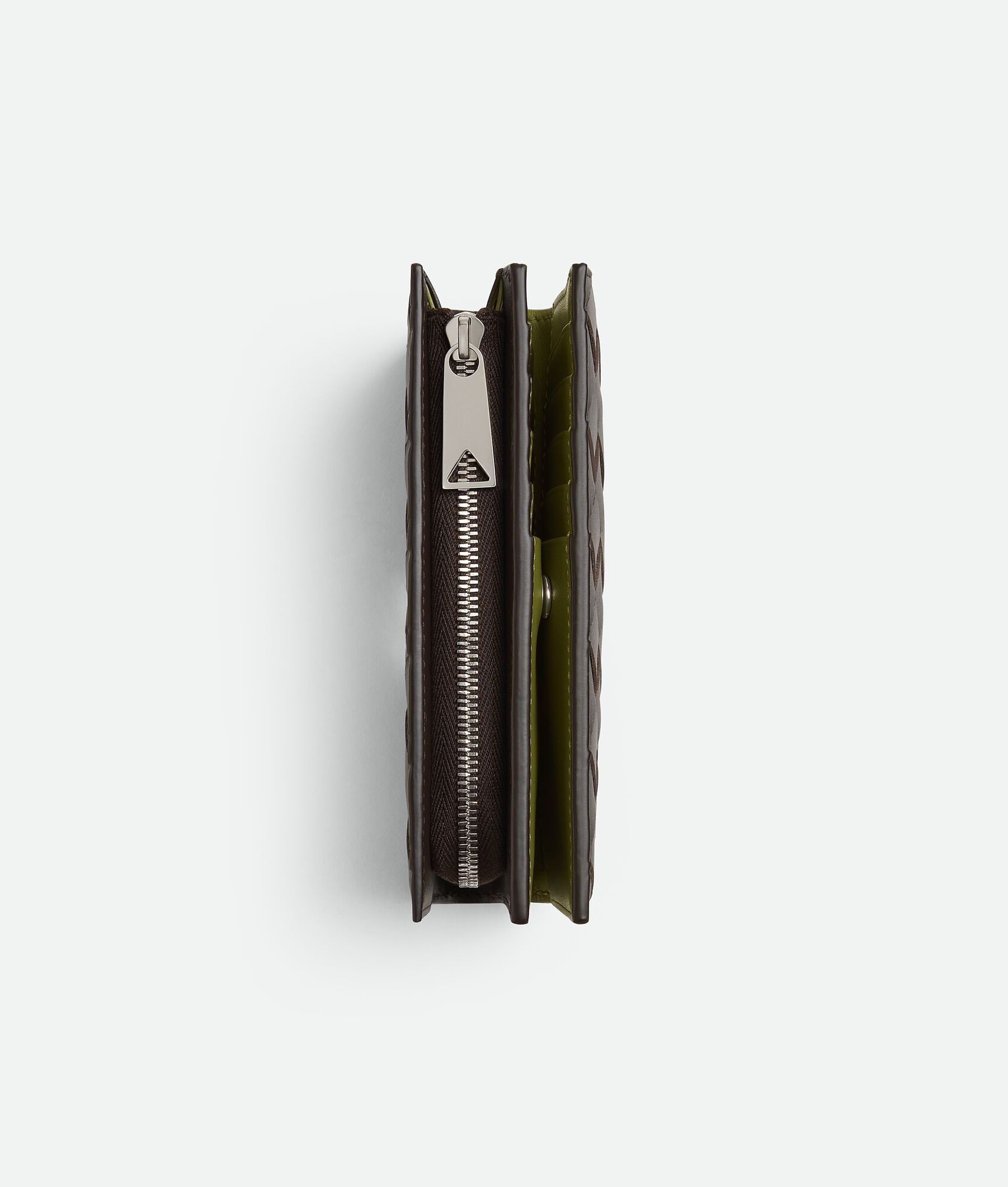Intrecciato Medium Bi-Fold With L-Zip - 4