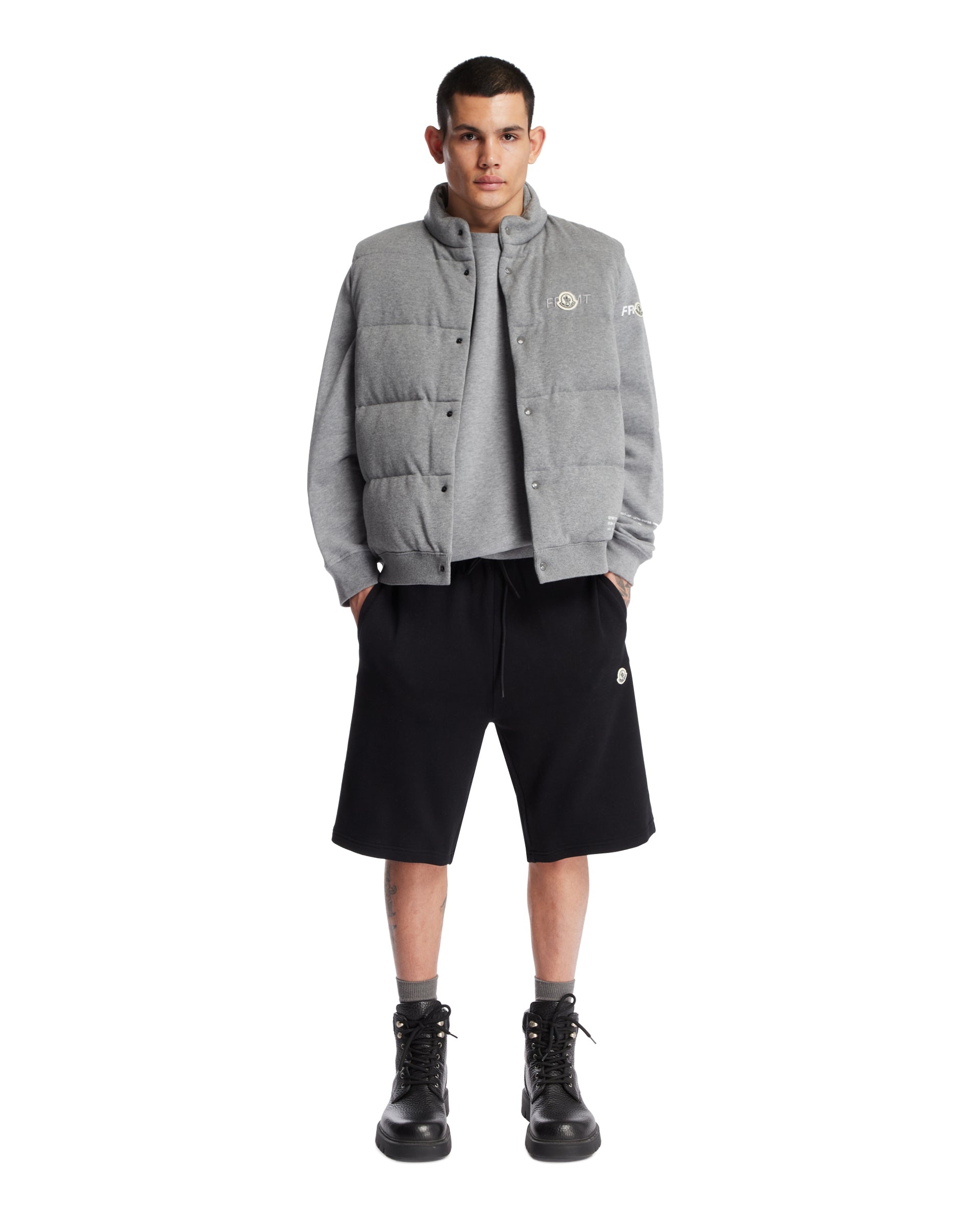 Moncler Genius x FRGMT Gray Padded Gilet - 2