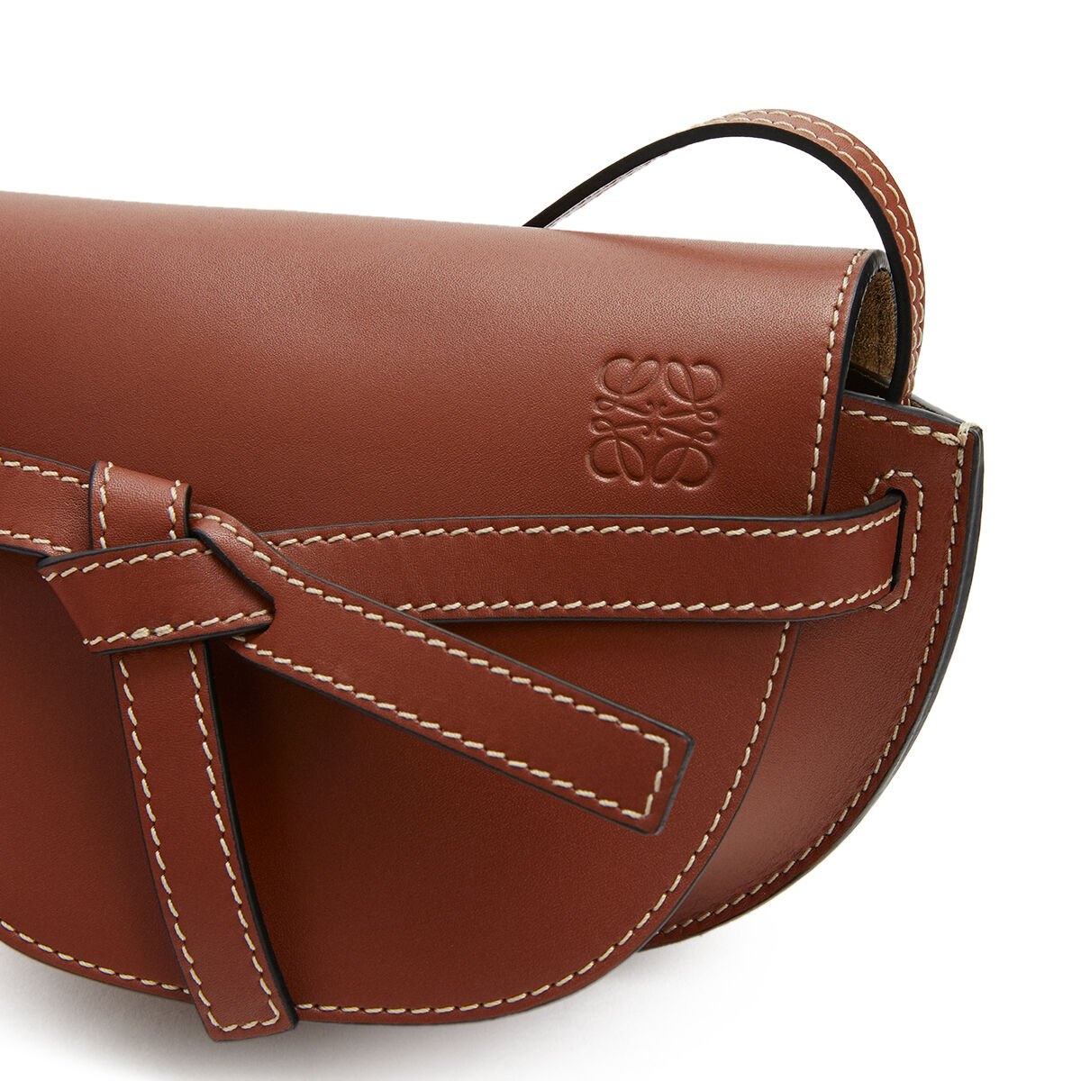 Mini Gate bag in natural calfskin - 7