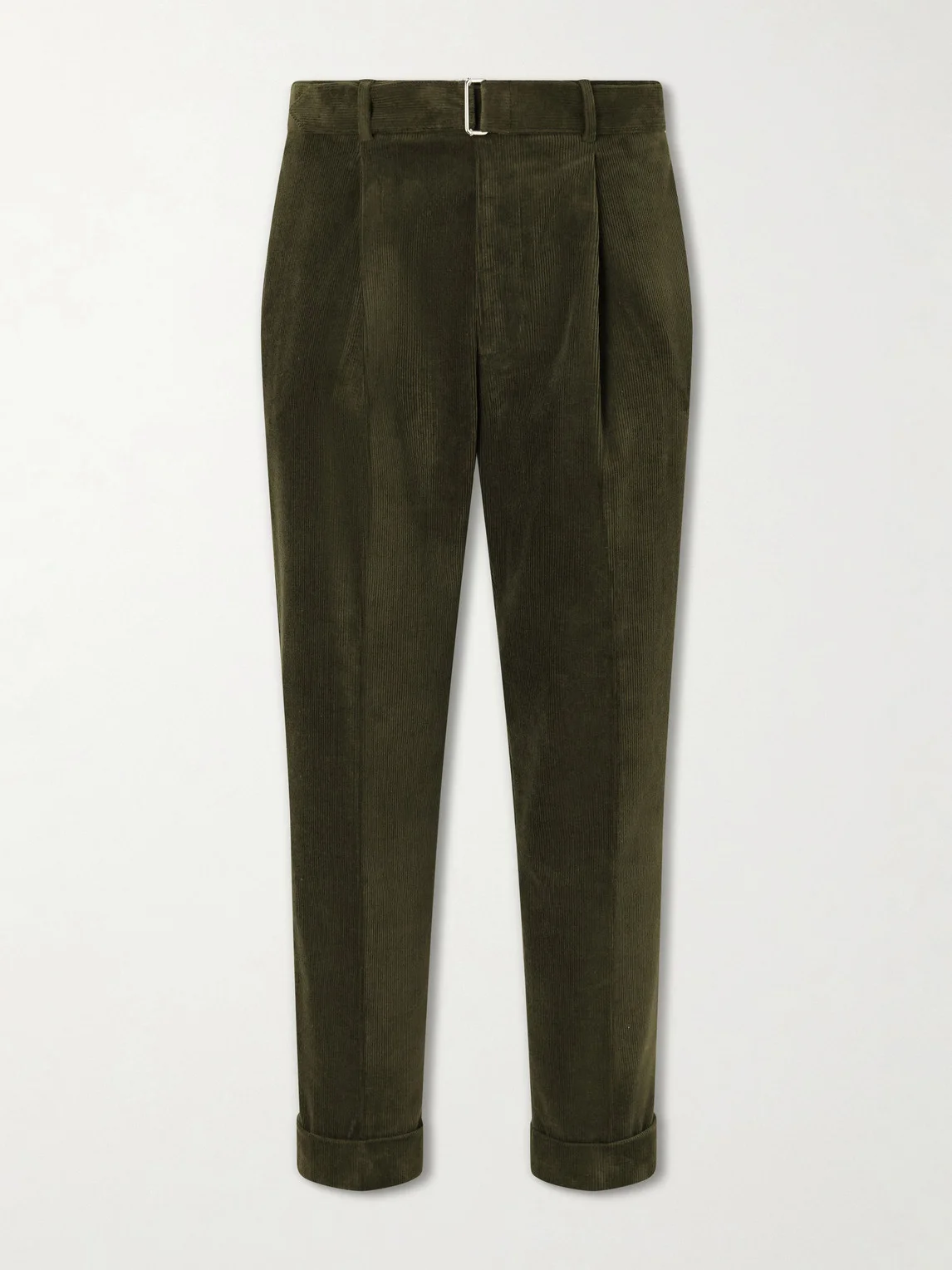 Hugo Straight-Leg Cotton-Blend Corduroy Trousers - 1