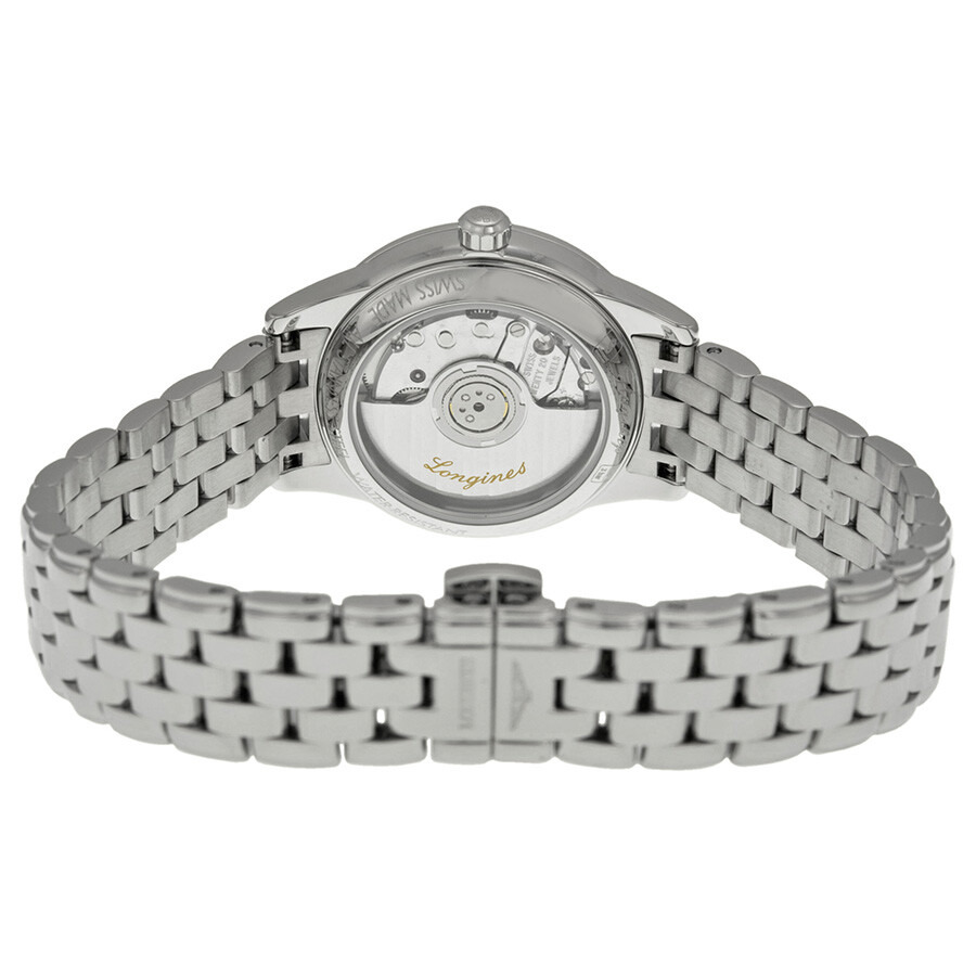 Pre-owned Longines Flagship Diamond Black Dial Ladies Watch L4.274.4.57.6 - 3