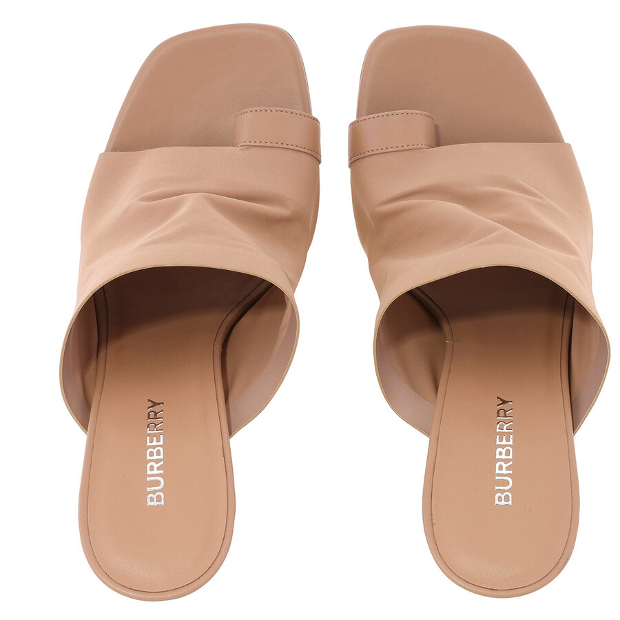 Burberry Tallia Stretch Toe-Ring Mule Sandals - 3