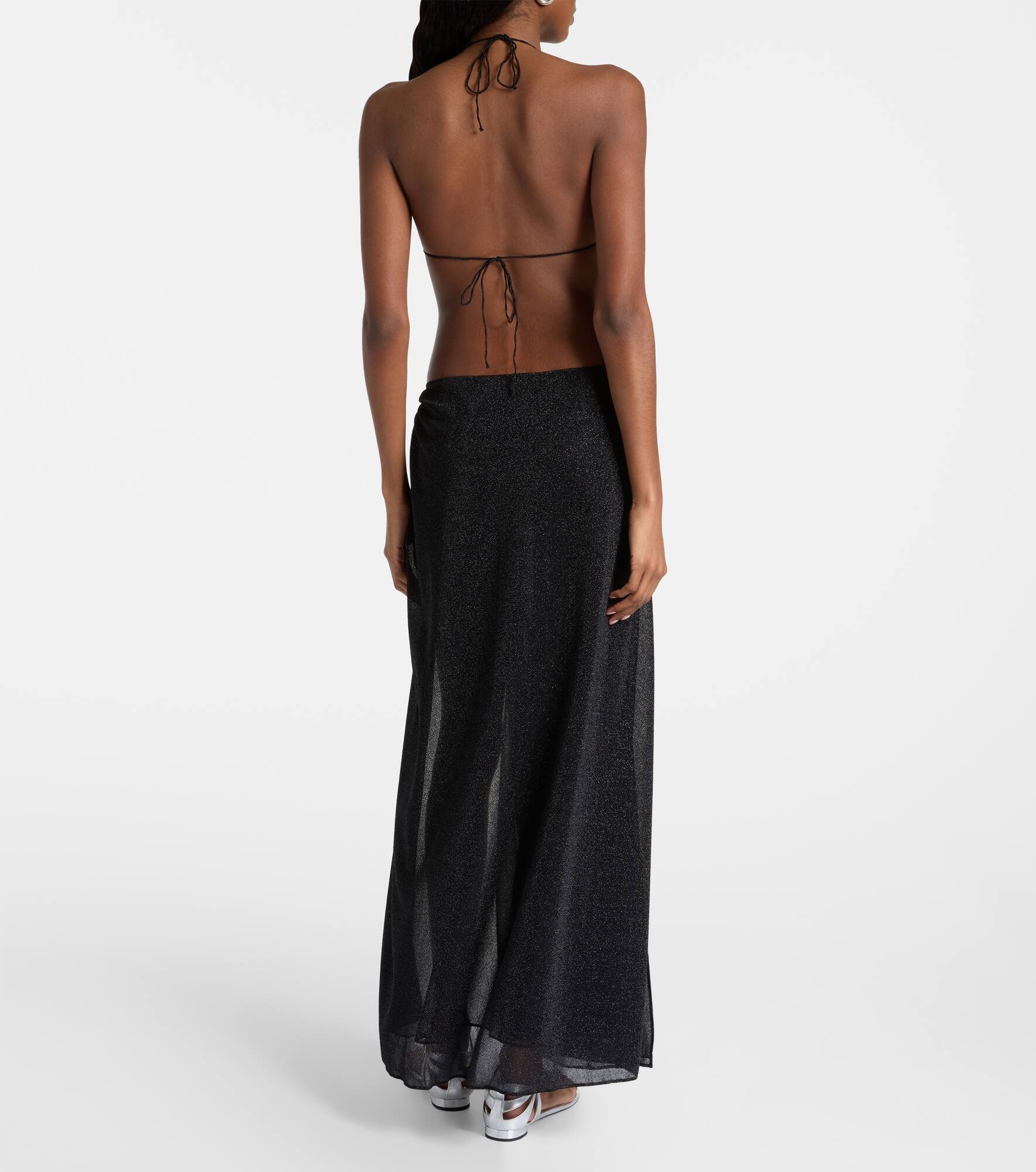 Lumière open-back maxi dress - 3