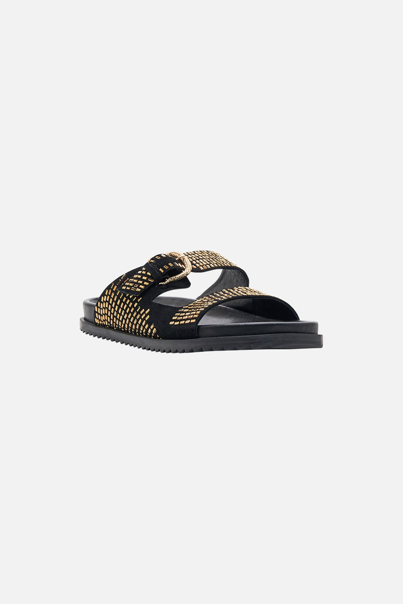 CAMILLA ALISA SNAKE BUCKLE SANDAL outlook