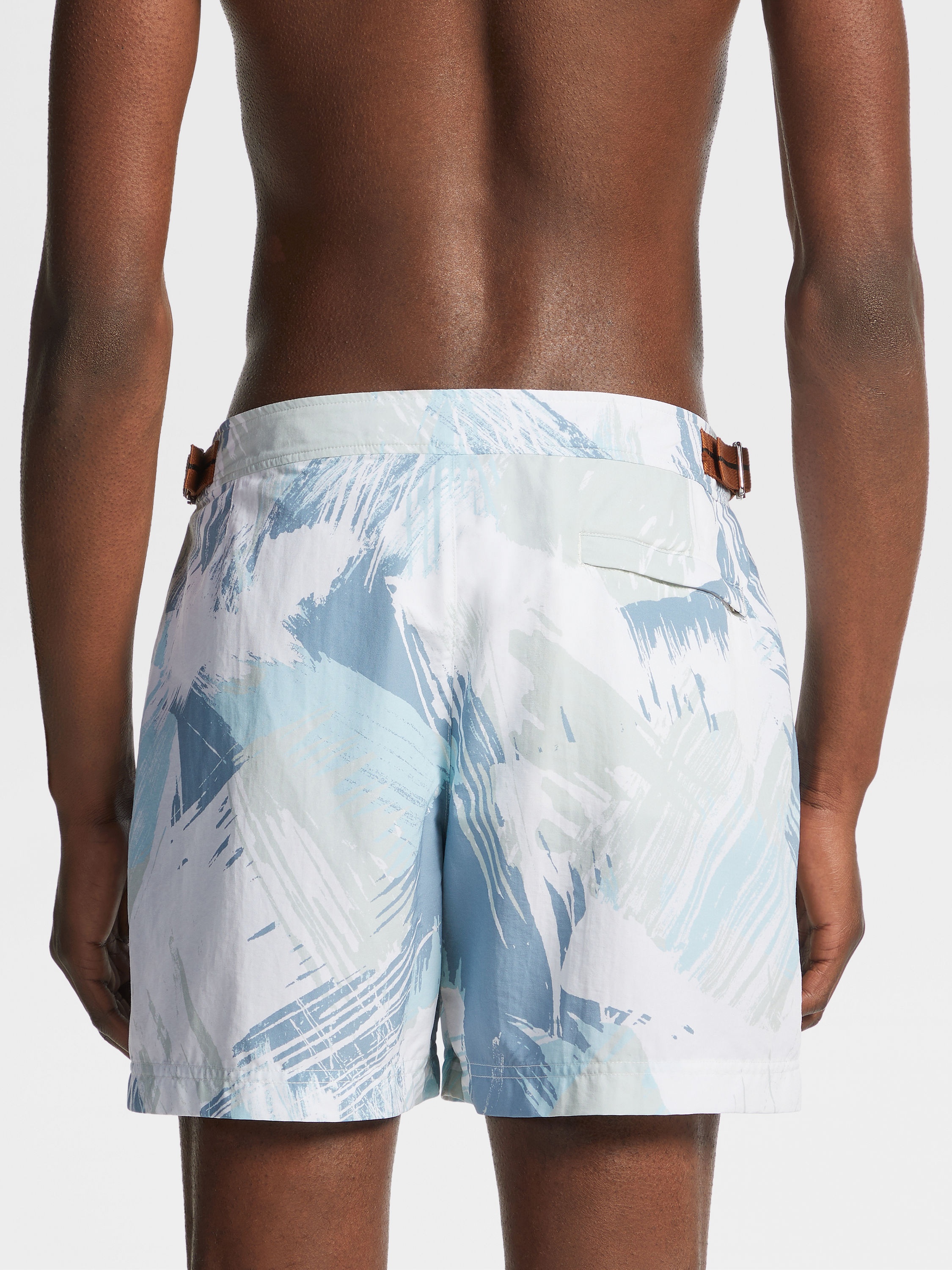 ZEGNA 232 ROAD BRAND MARK SWIM BOXERS - 3