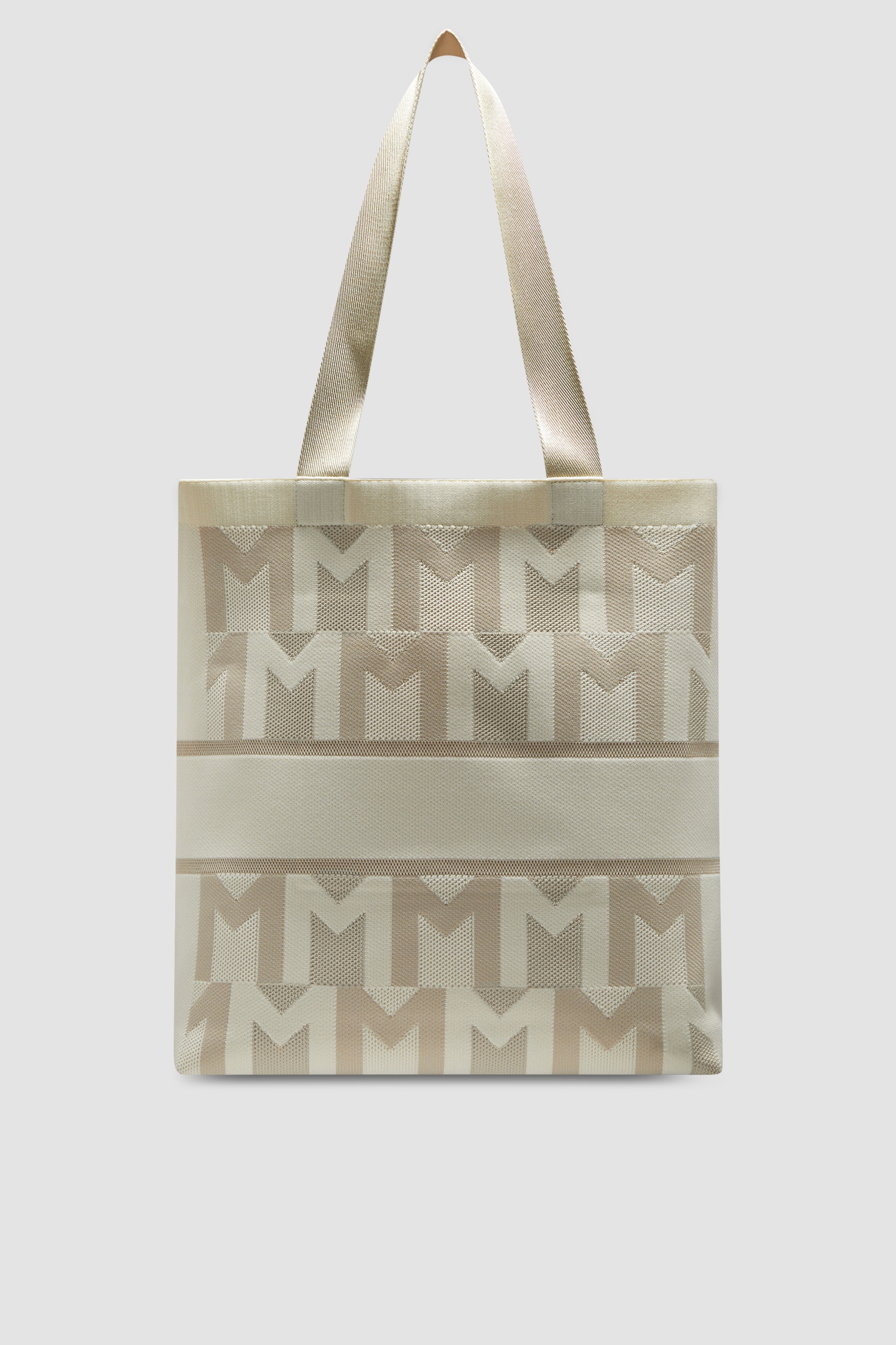 Monogram Knit Tote Bag - 4