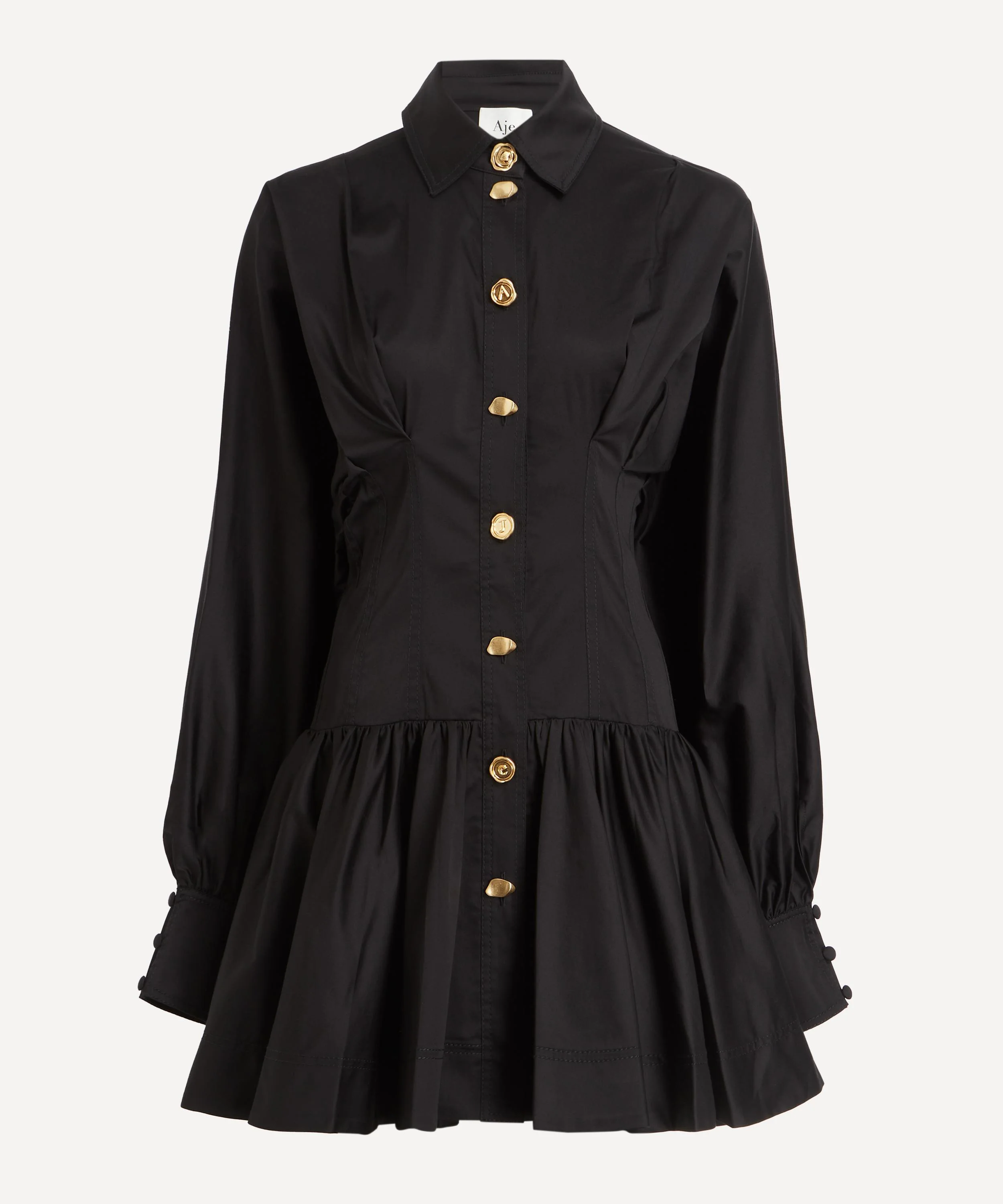 Alexa Long-Sleeve Mini Dress - 1