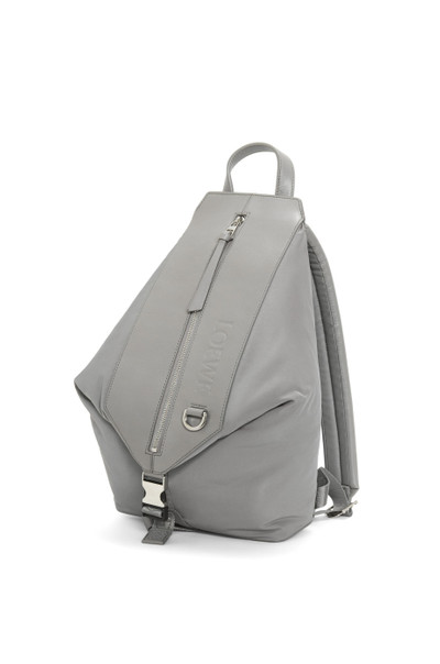 Loewe Small Convertible backpack in nylon and calfskin outlook