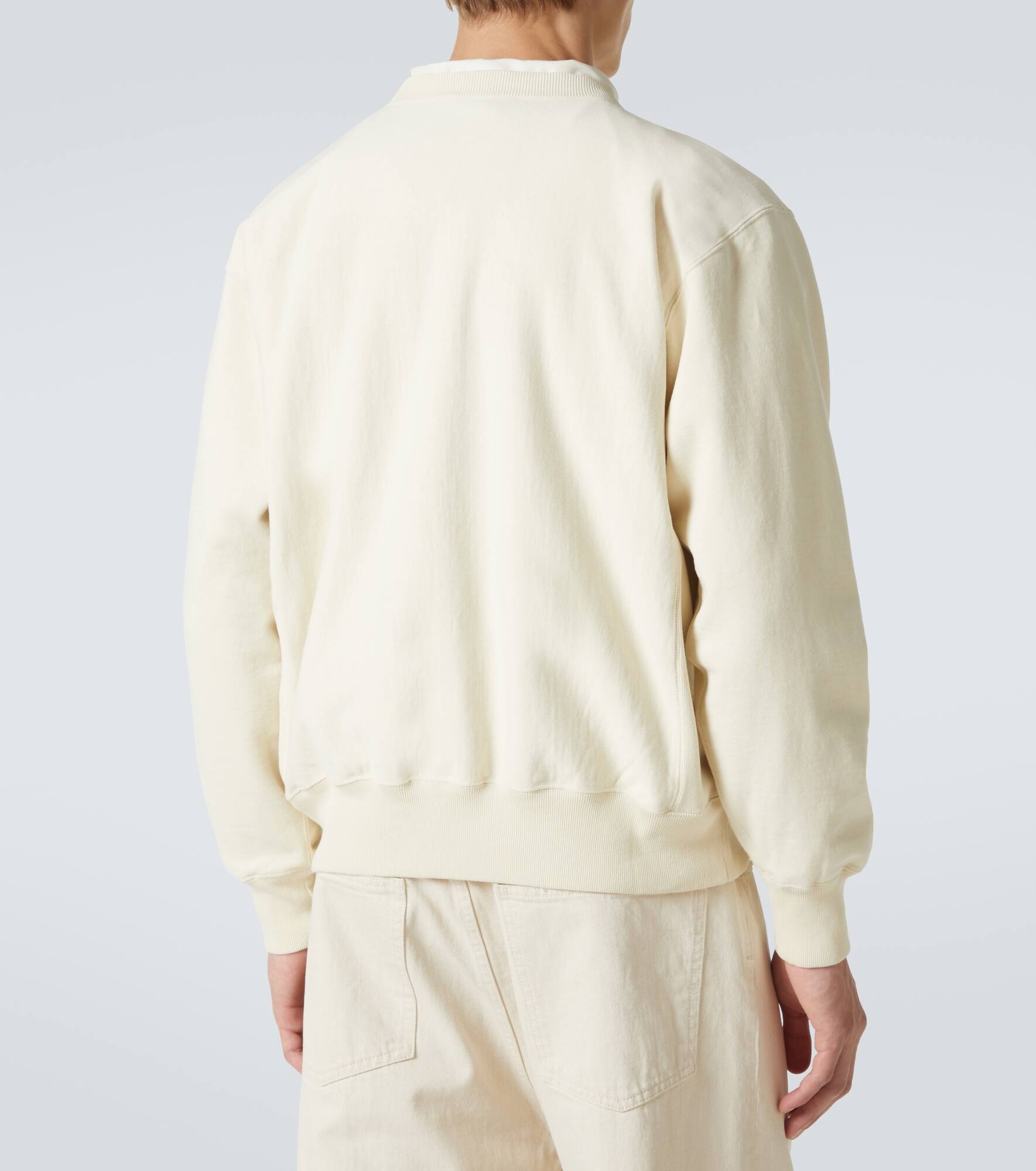 Cotton jersey sweatshirt - 4