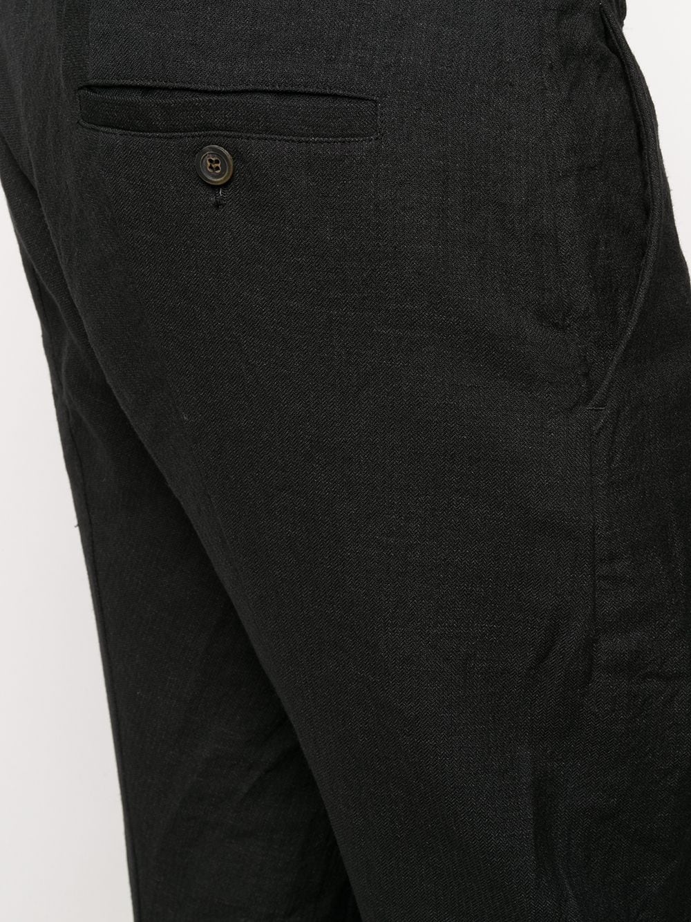 curved panelled trousers - 5