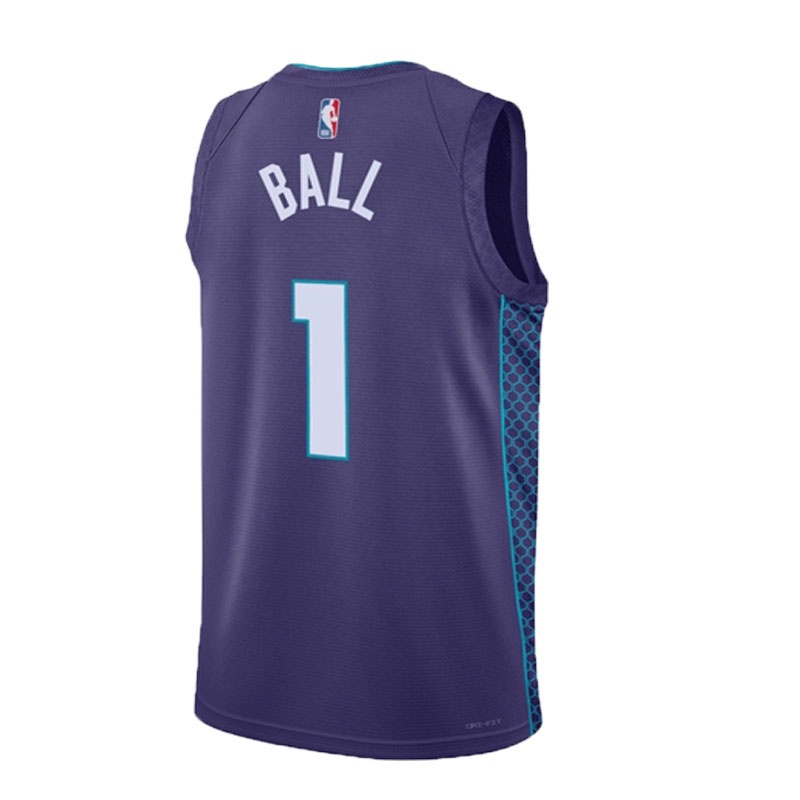 Air Jordan Dri-FIT NBA Swingman Jersey Charlotte Hornets Statement Edition 'New Orchid' DO9520-567 - 3