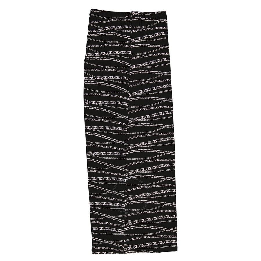 Rabanne All Over Chain Print Midi Skirt - 2