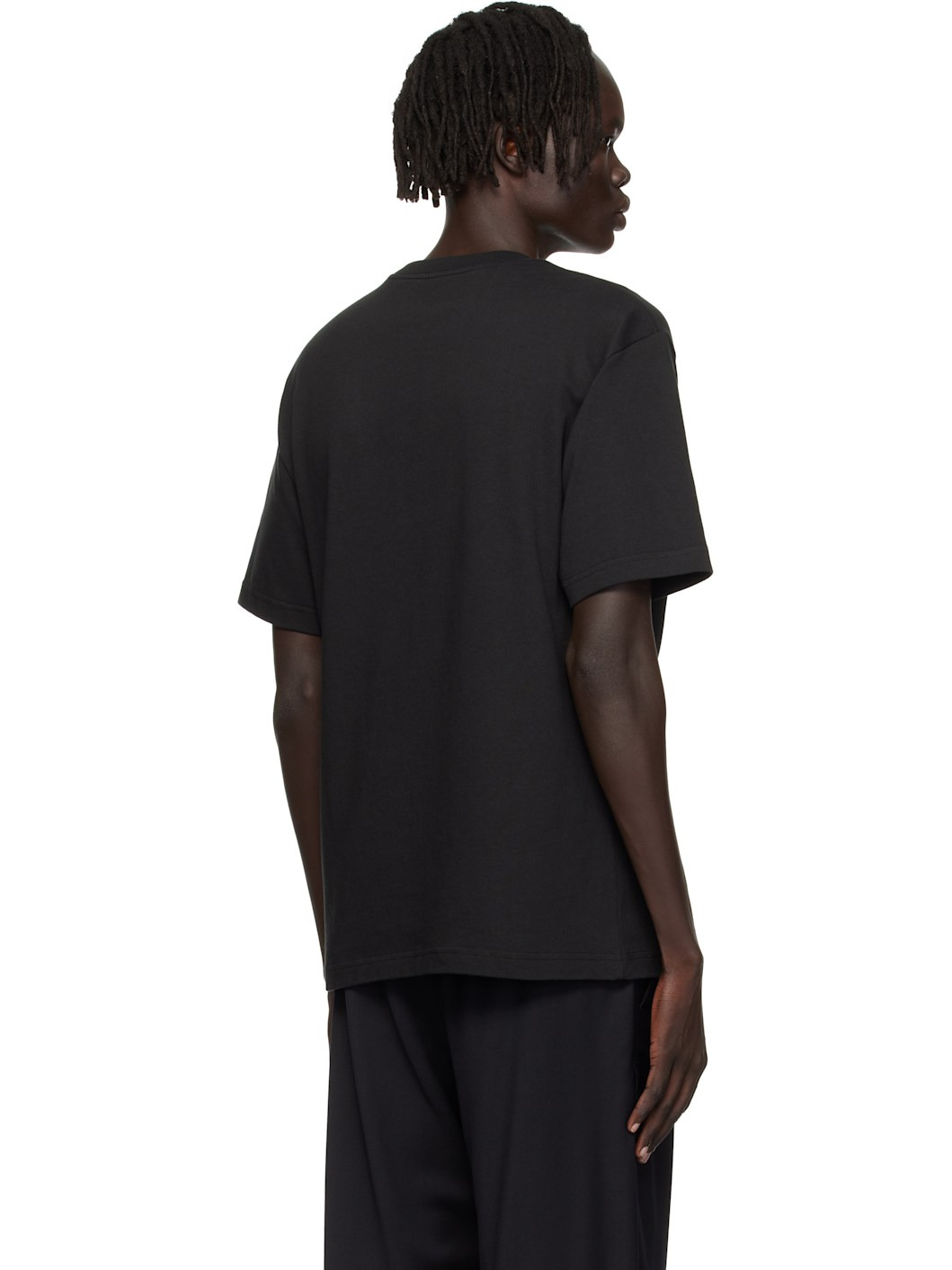 Black Kenzo Paris 'KENZO Happy Tiger' Embroidered T-shirt - 3