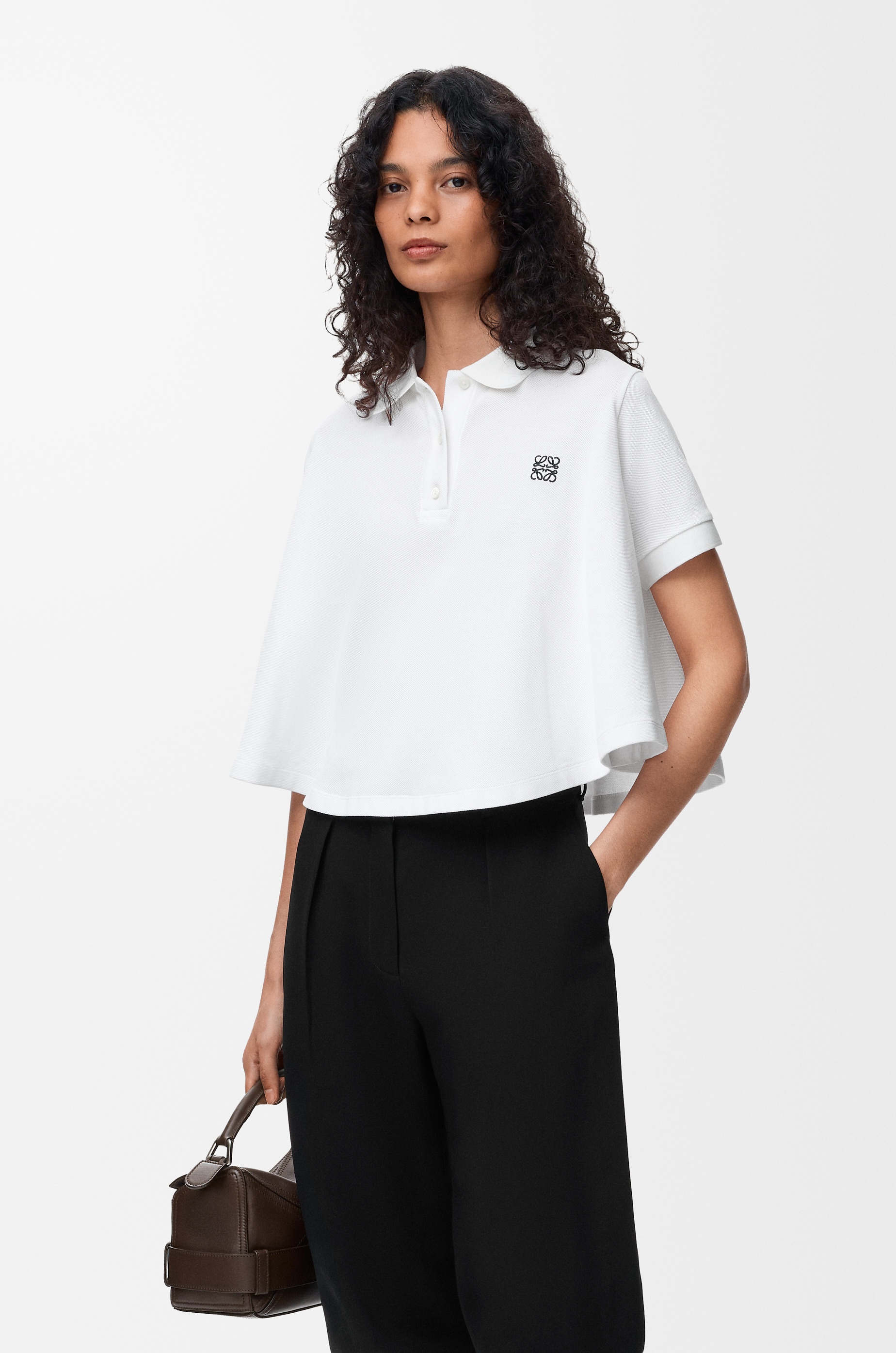 Trapeze polo in cotton - 3