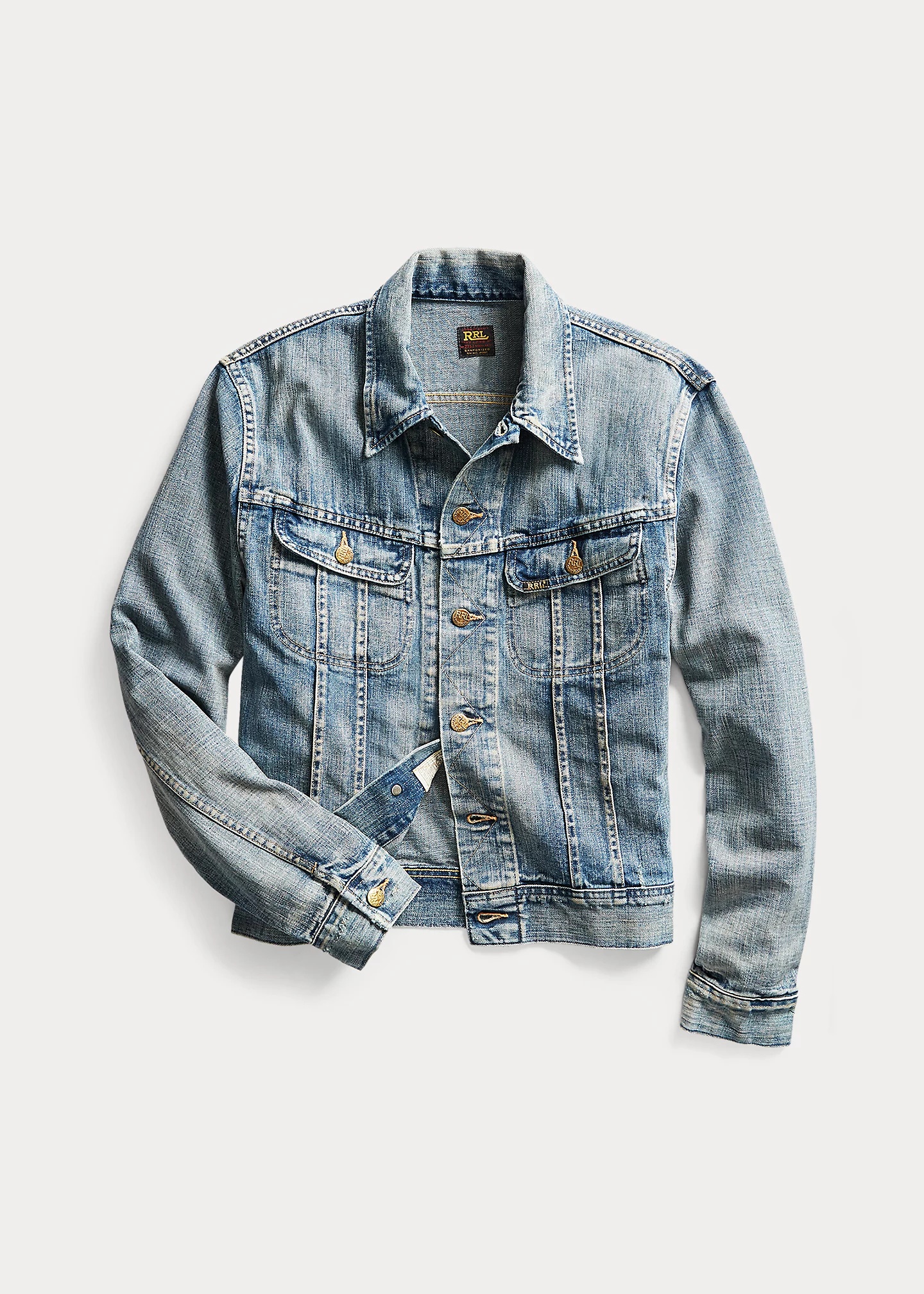 Leeland Indigo Denim Trucker Jacket