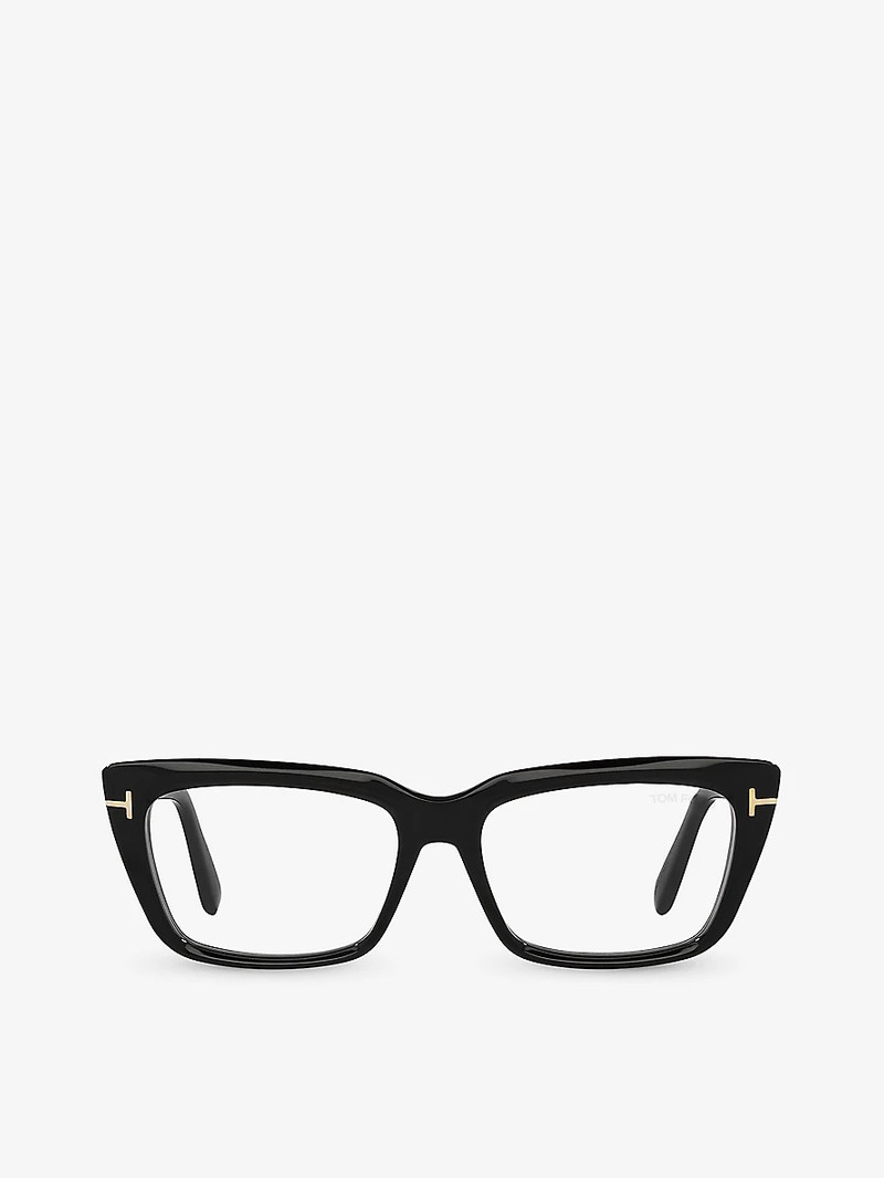 FT5894 rectangle-frame acetate optical glasses - 1