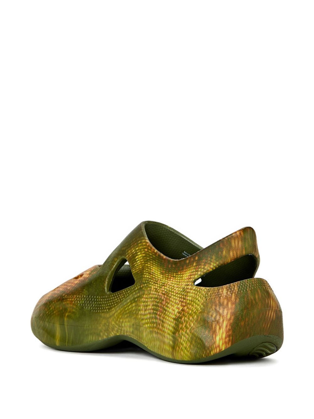Diffuser "Dingyun Zhang - Army Green" clogs - 2
