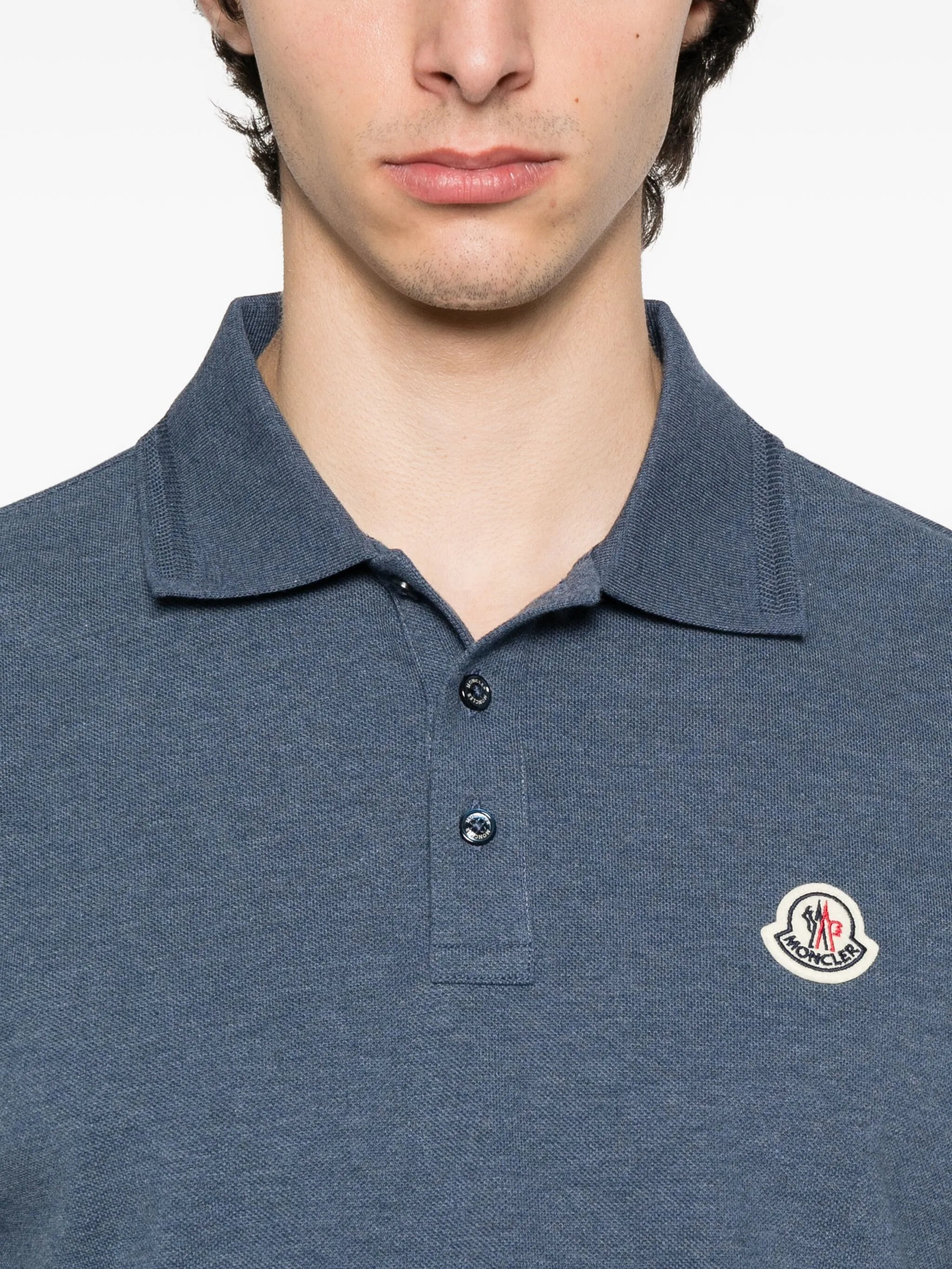 Moncler Logo-patch Polo Shirt - 2