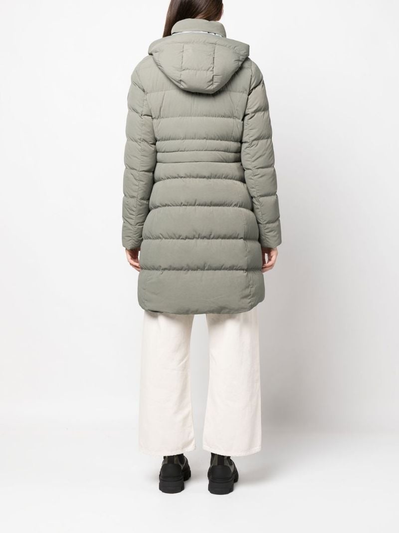 Aurora hooded parka coat - 4