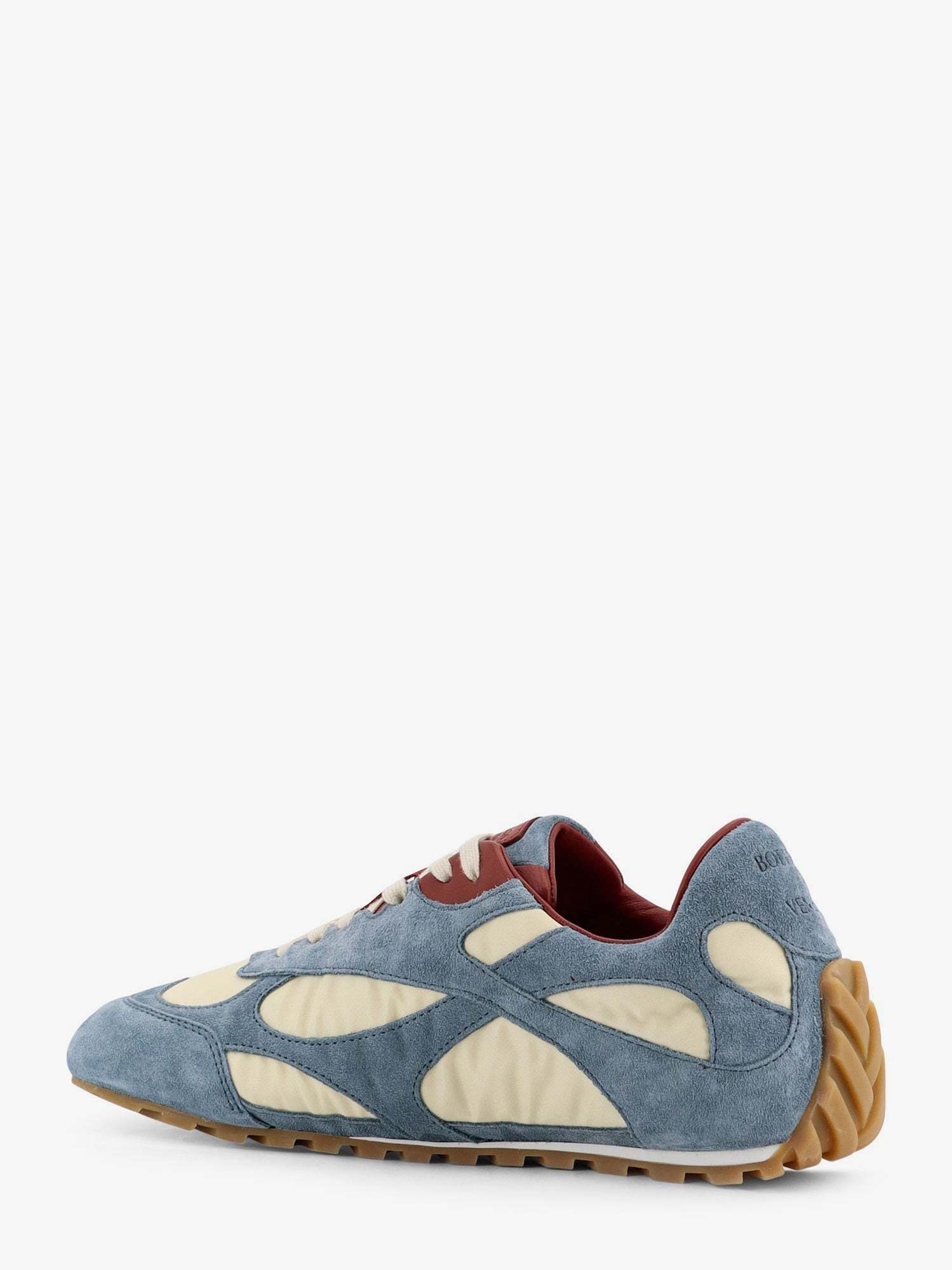 Bottega Veneta Orbit Flash Low-Top Suede And Nylon Sneakers - 3