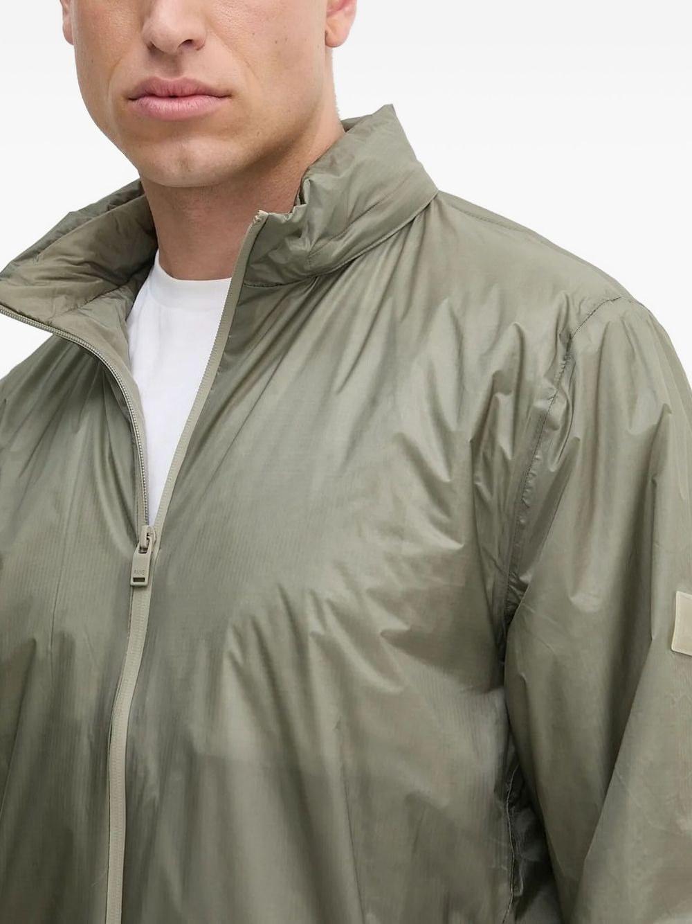 zip-front lightweight jacket - 5