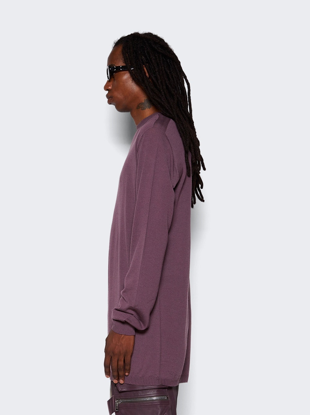 Oversized Sweater Purple - 4