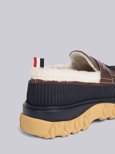 Thom Browne Smooth Calf Leather Loafer Duck Shoe outlook