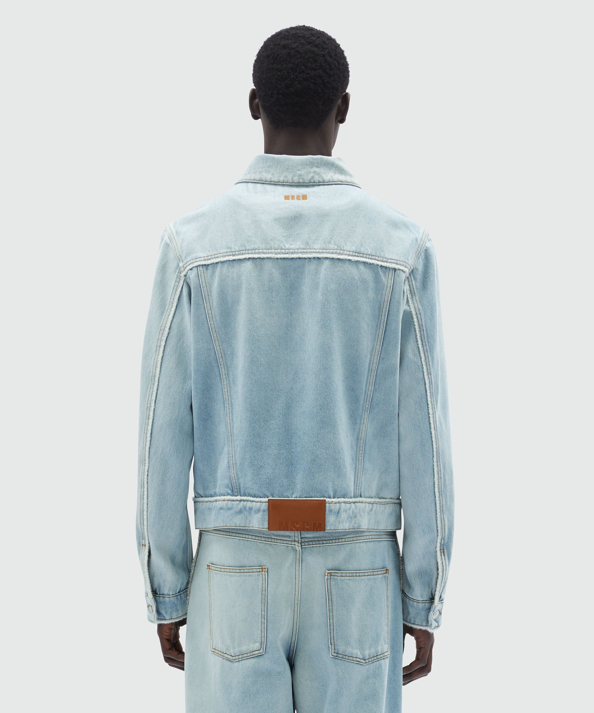 Light blue denim jacket - 3