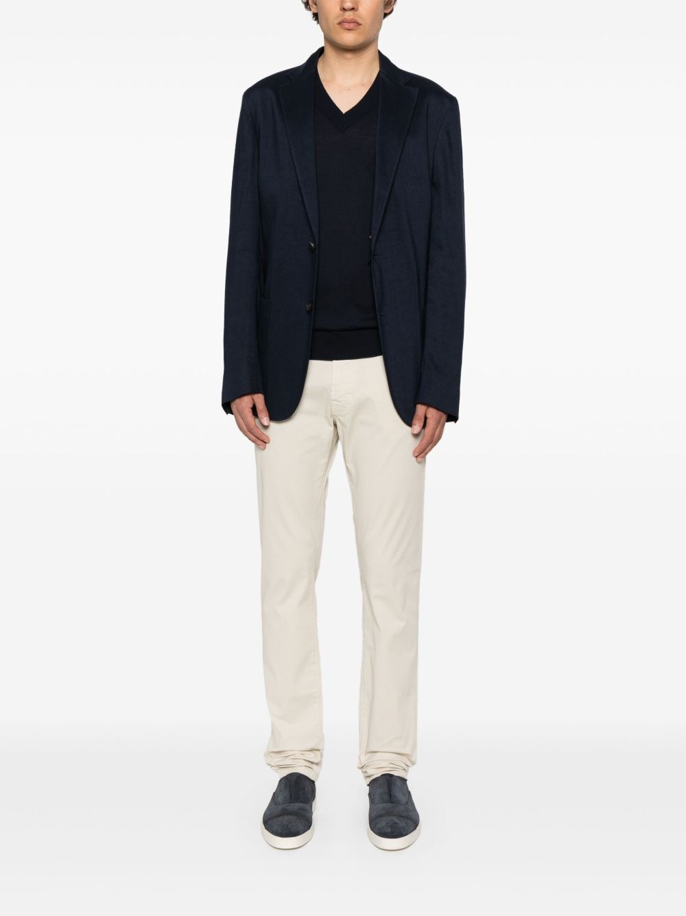 straight-leg trousers - 2