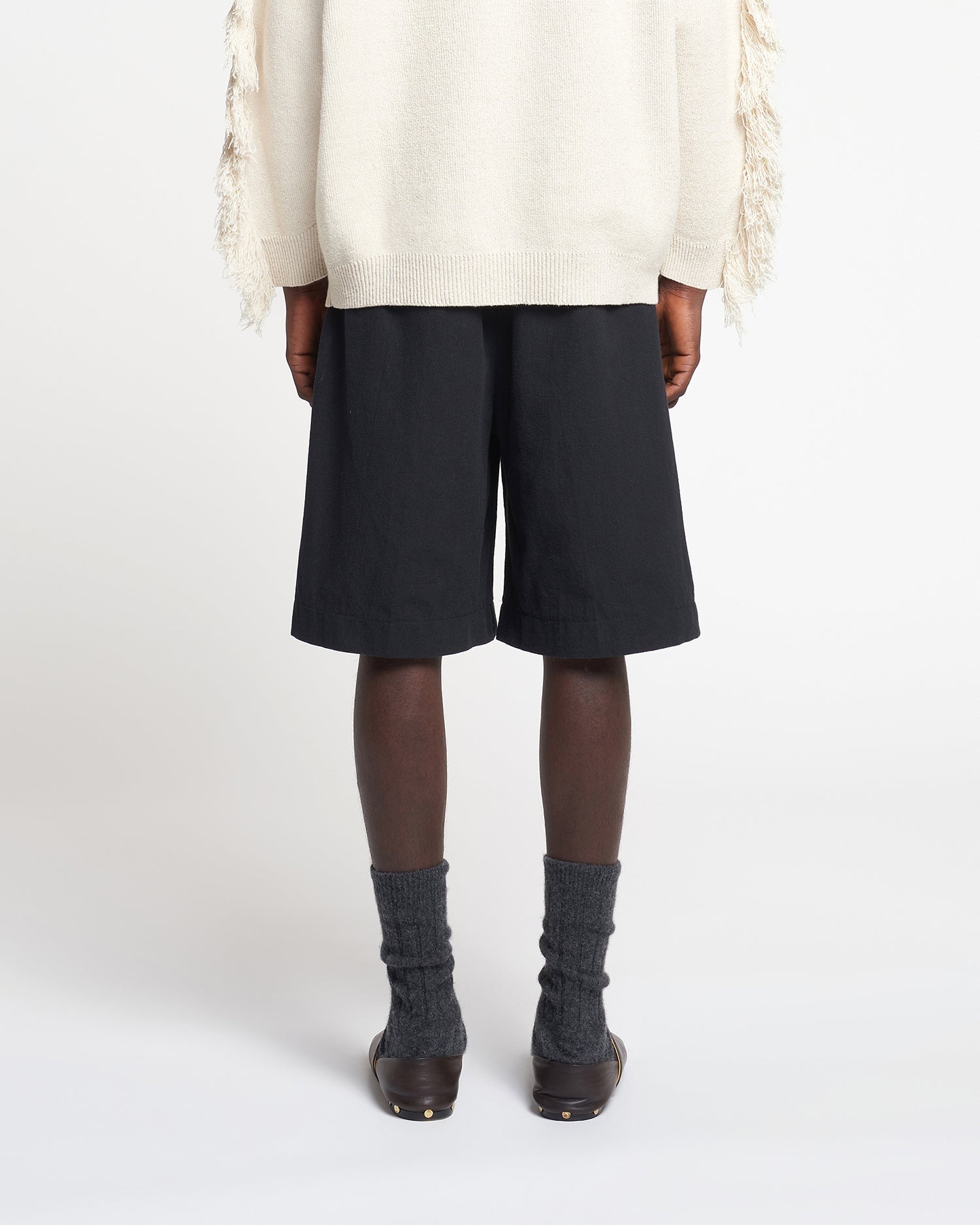 Washed-Canvas Shorts - 5