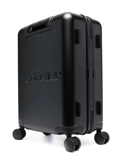 Off-White Arrow motif cabin trolley case outlook