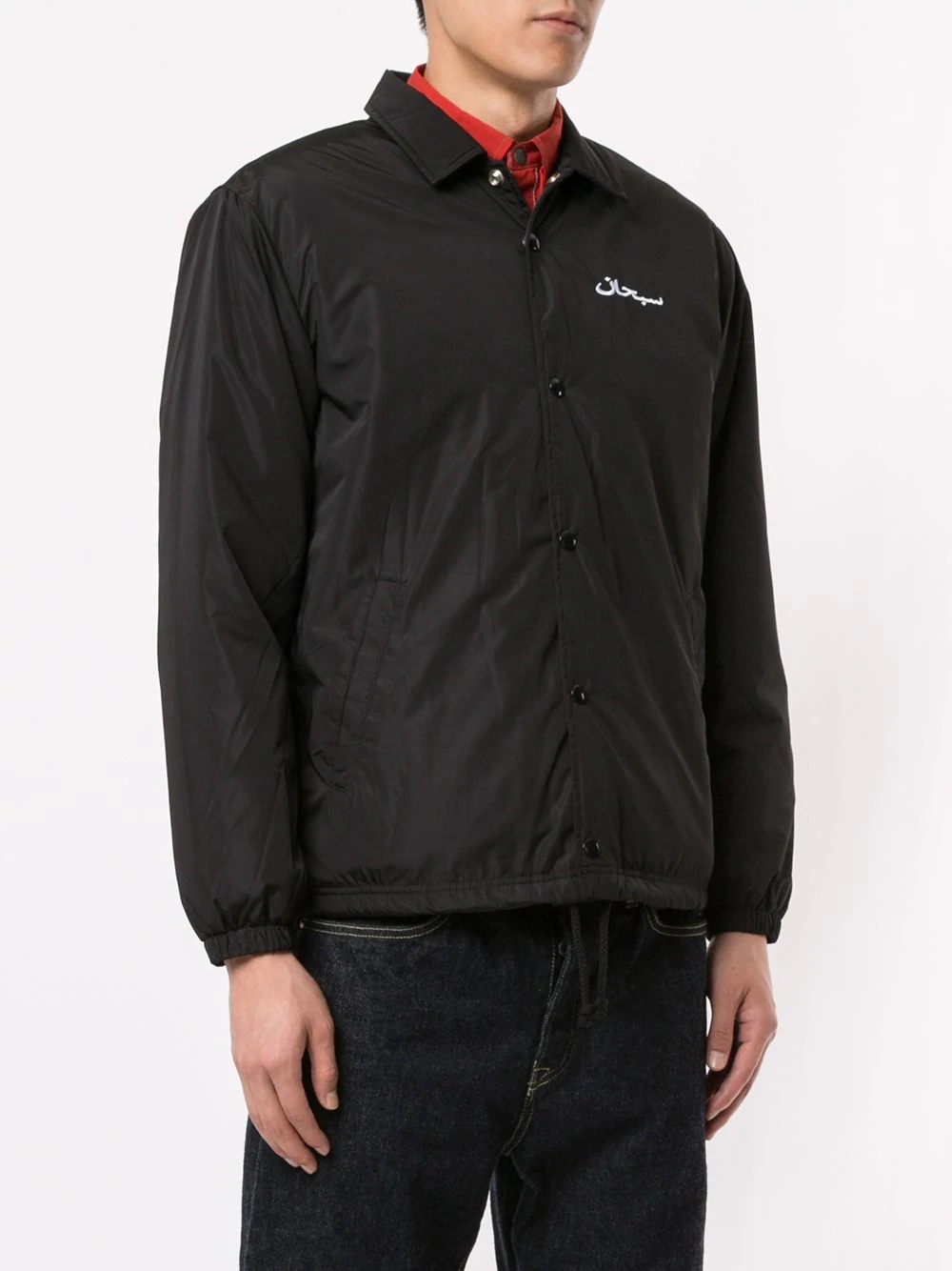 Coaches Arabic logo jacket - 3