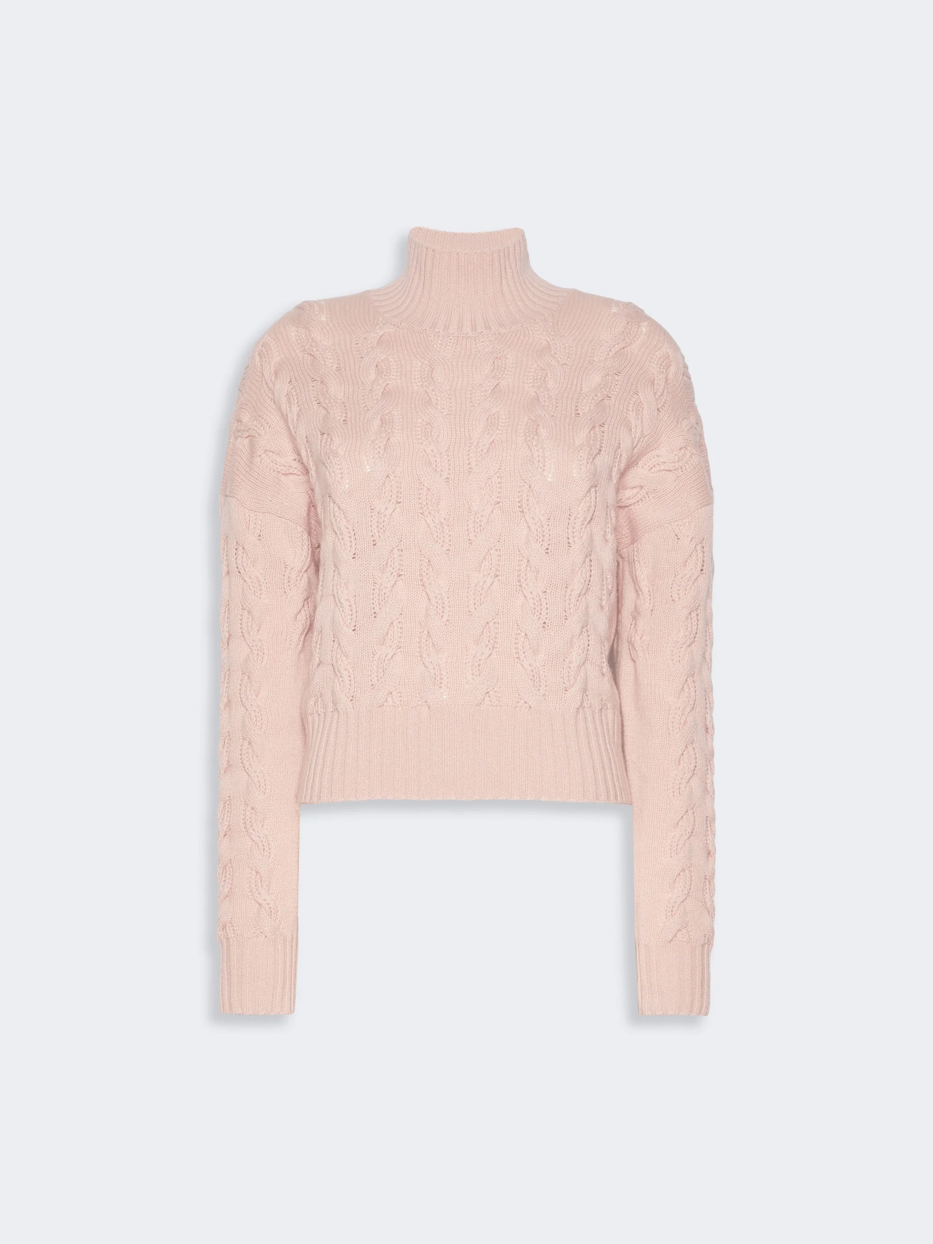 COSMO Comfortable wool and cashmere sweater - PINK - 1