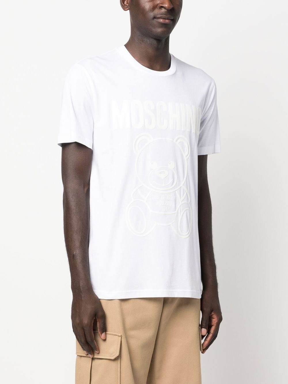 logo-print cotton T-Shirt - 3