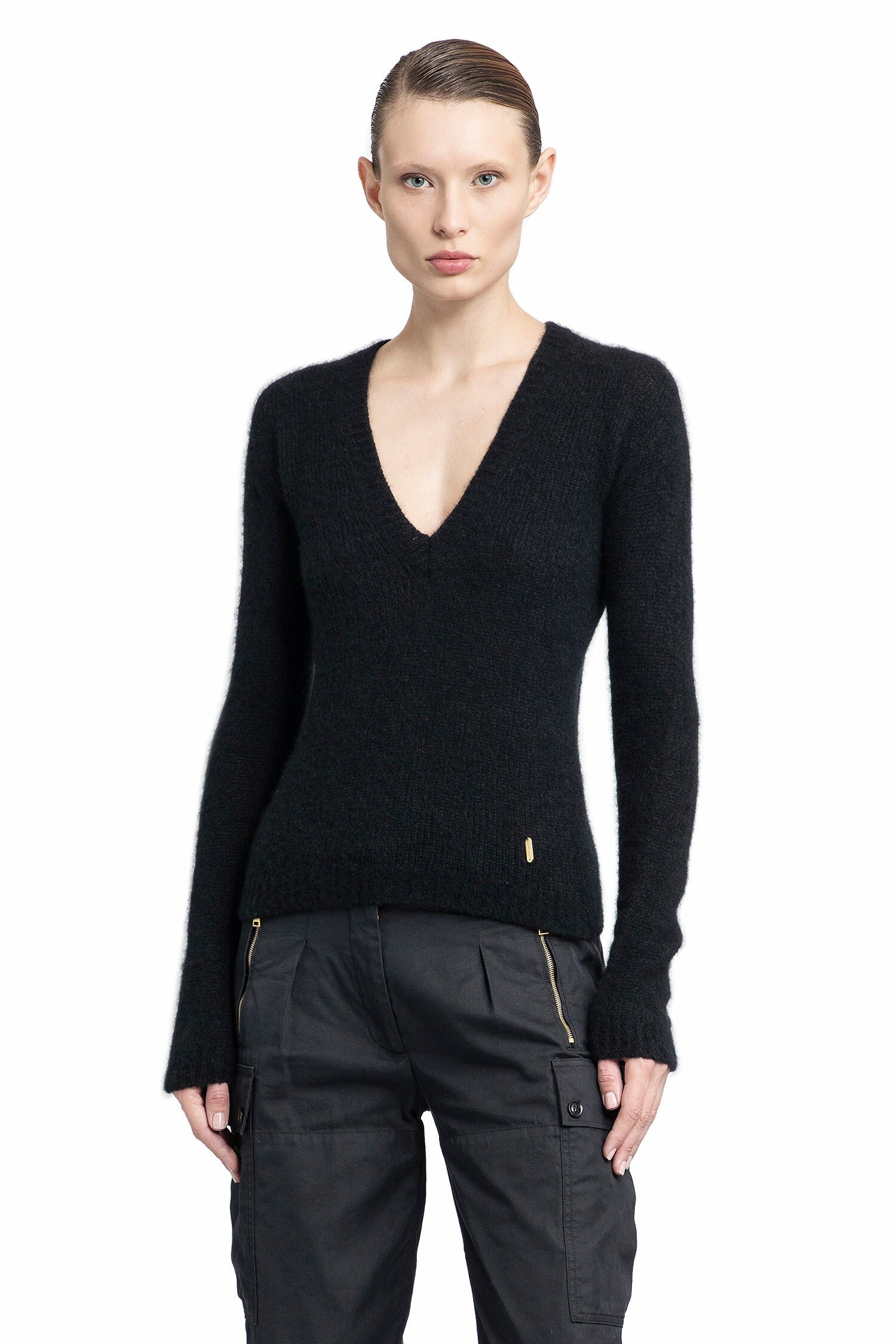 TOM FORD WOMAN BLACK KNITWEAR - 2