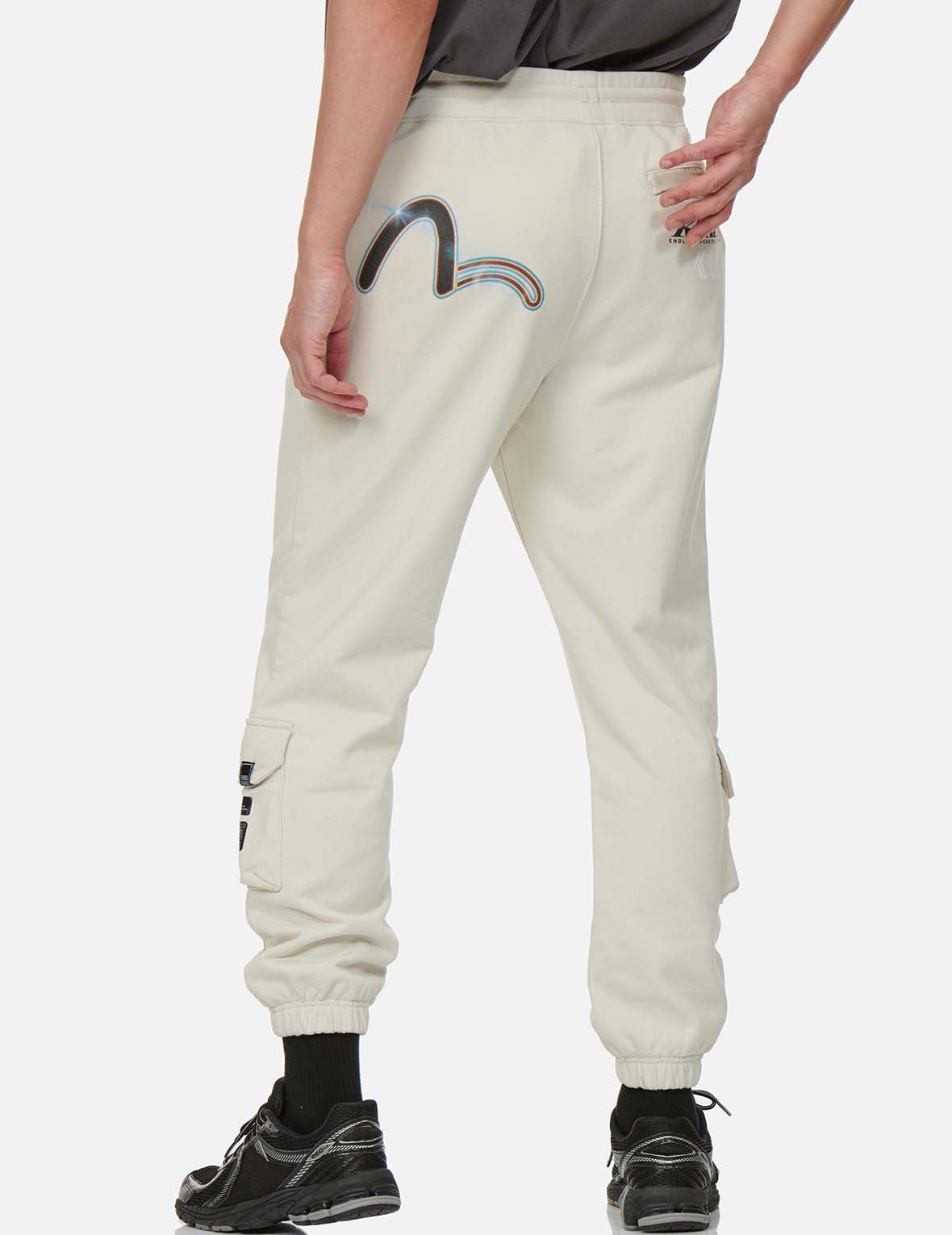 Eclipse Seagull Print Cargo Sweatpants - 3