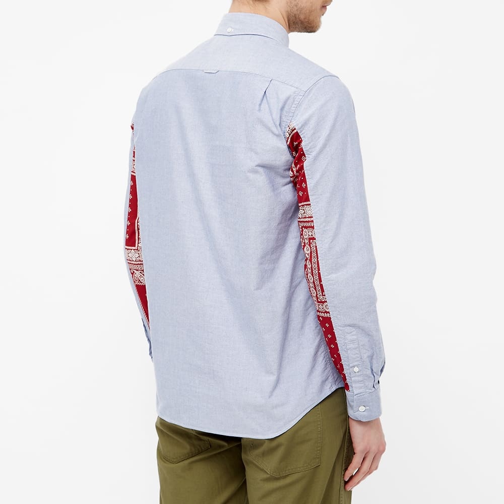 SOPHNET. Panelled Sleeve Button Down Shirt - 5