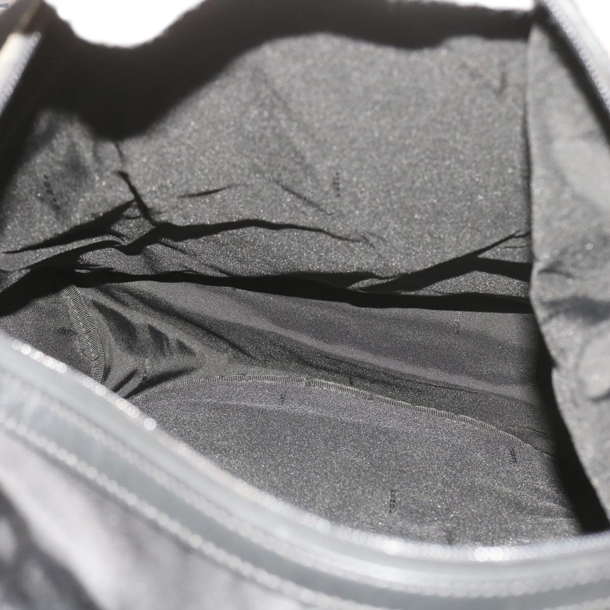 FENDI Backpack Nylon Leather Black - 11