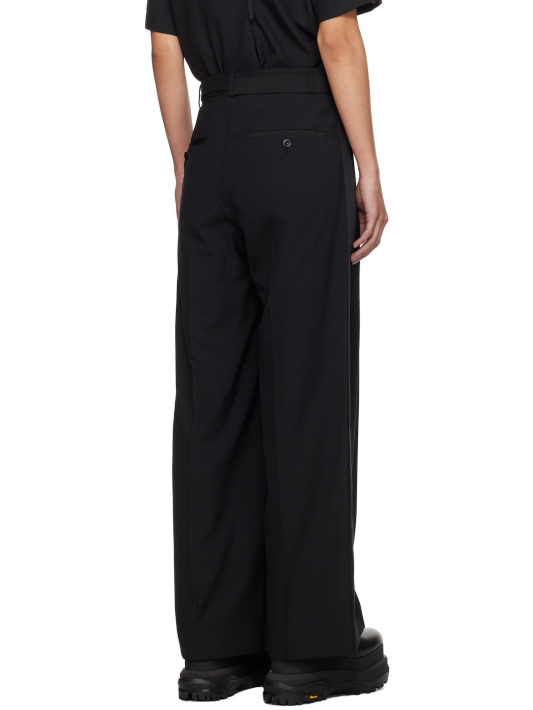 Black Suiting Trousers - 3