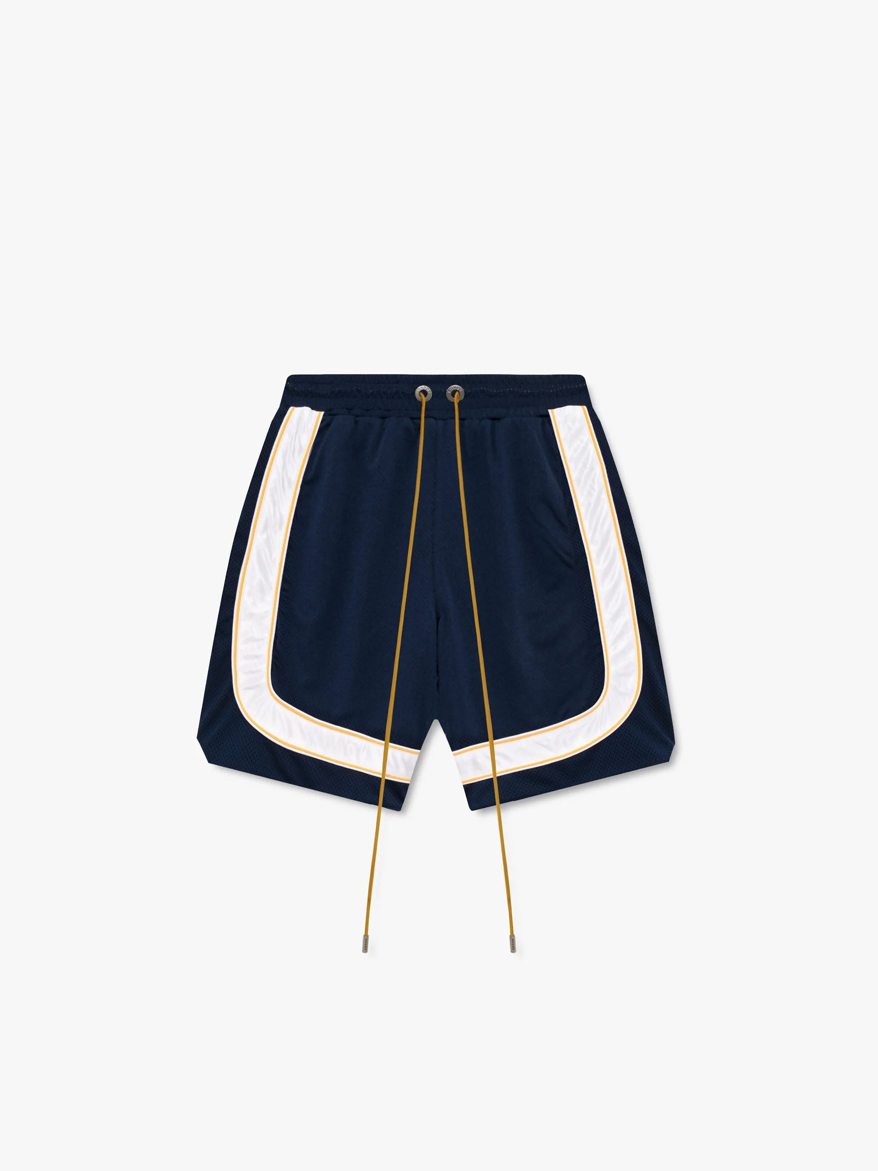 MESH PIPING BAGGY TRACK SHORT - 1