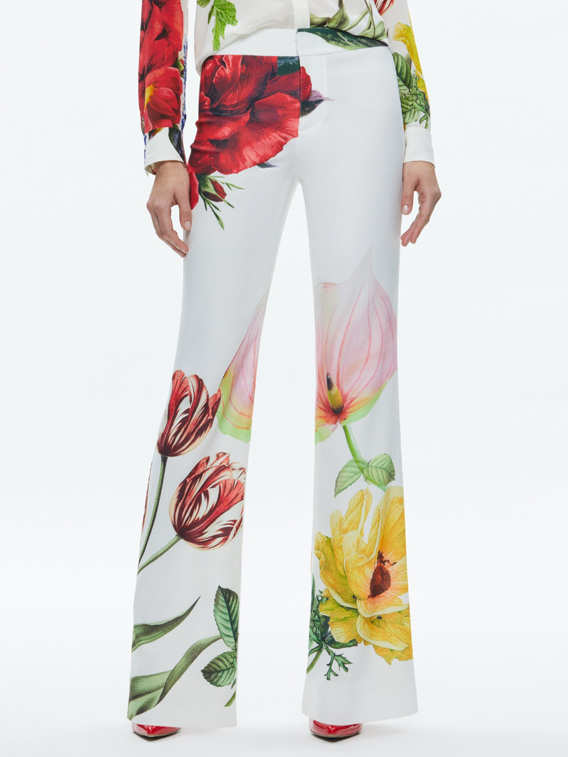 Alice + Olivia LIVI MID RISE TROUSER outlook