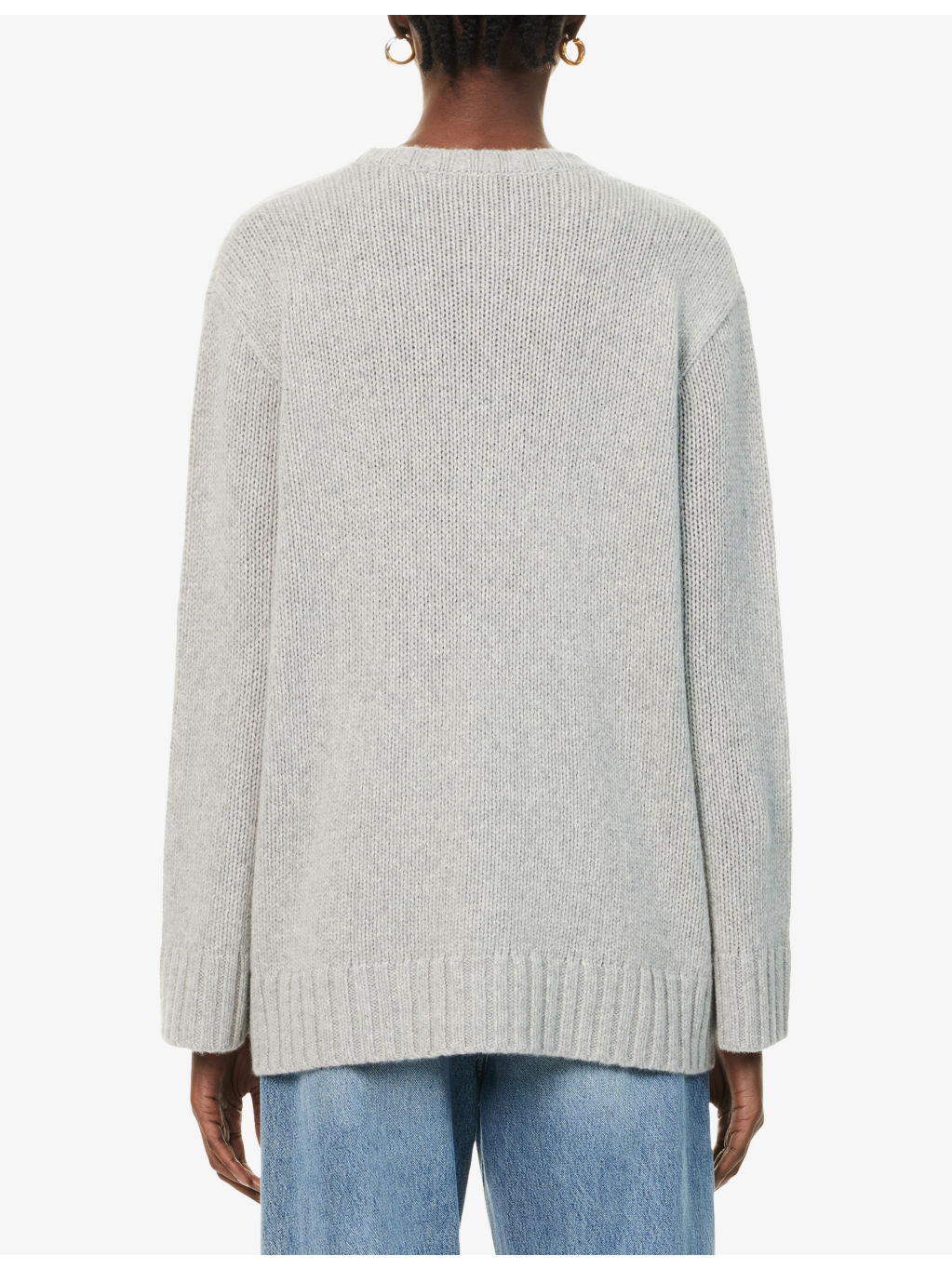 Amelia Round-Neck Cashmere Jumper - 4
