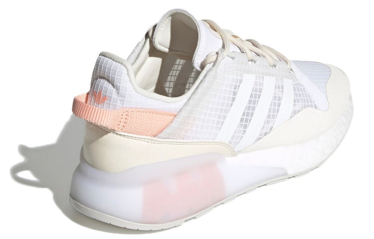 (WMNS) adidas ZX 2K Boost Pure 'White Blush' G55514 - 4