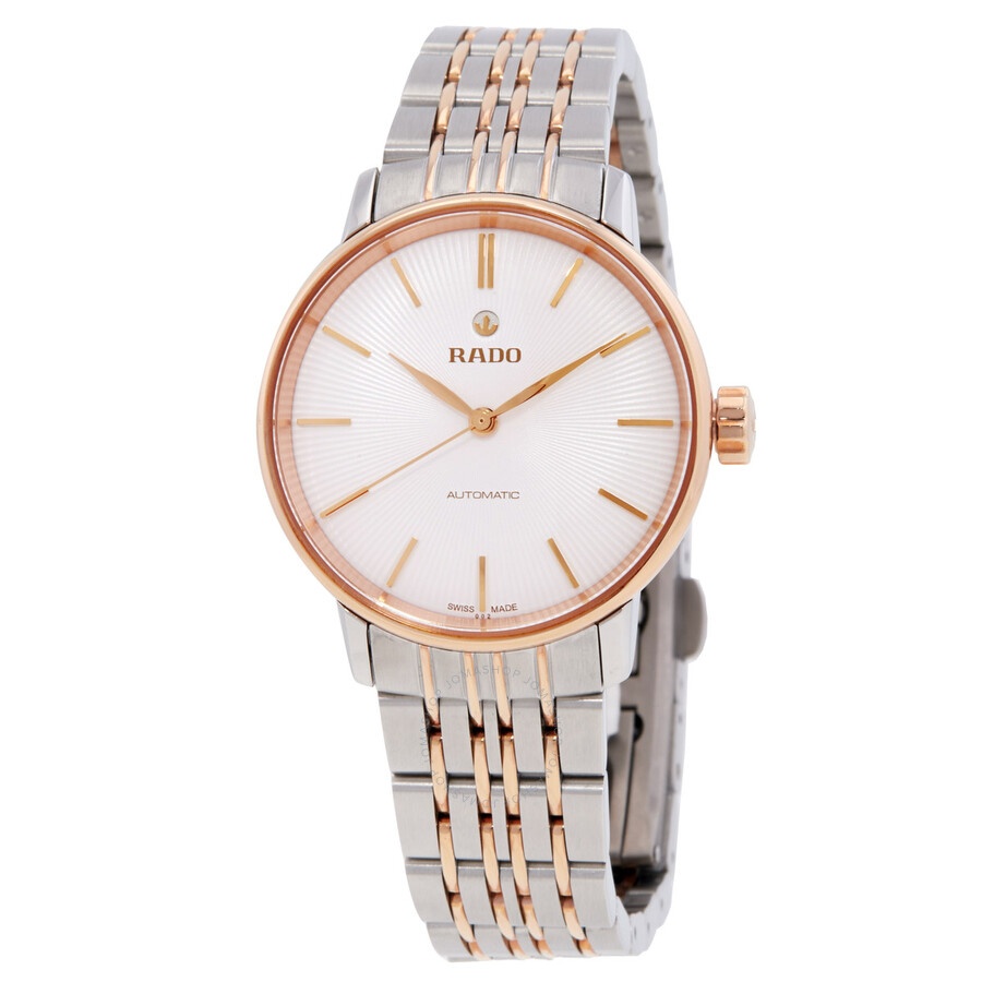 Rado - Rado Coupole Automatic White Dial Ladies Watch R22862027 - 1
