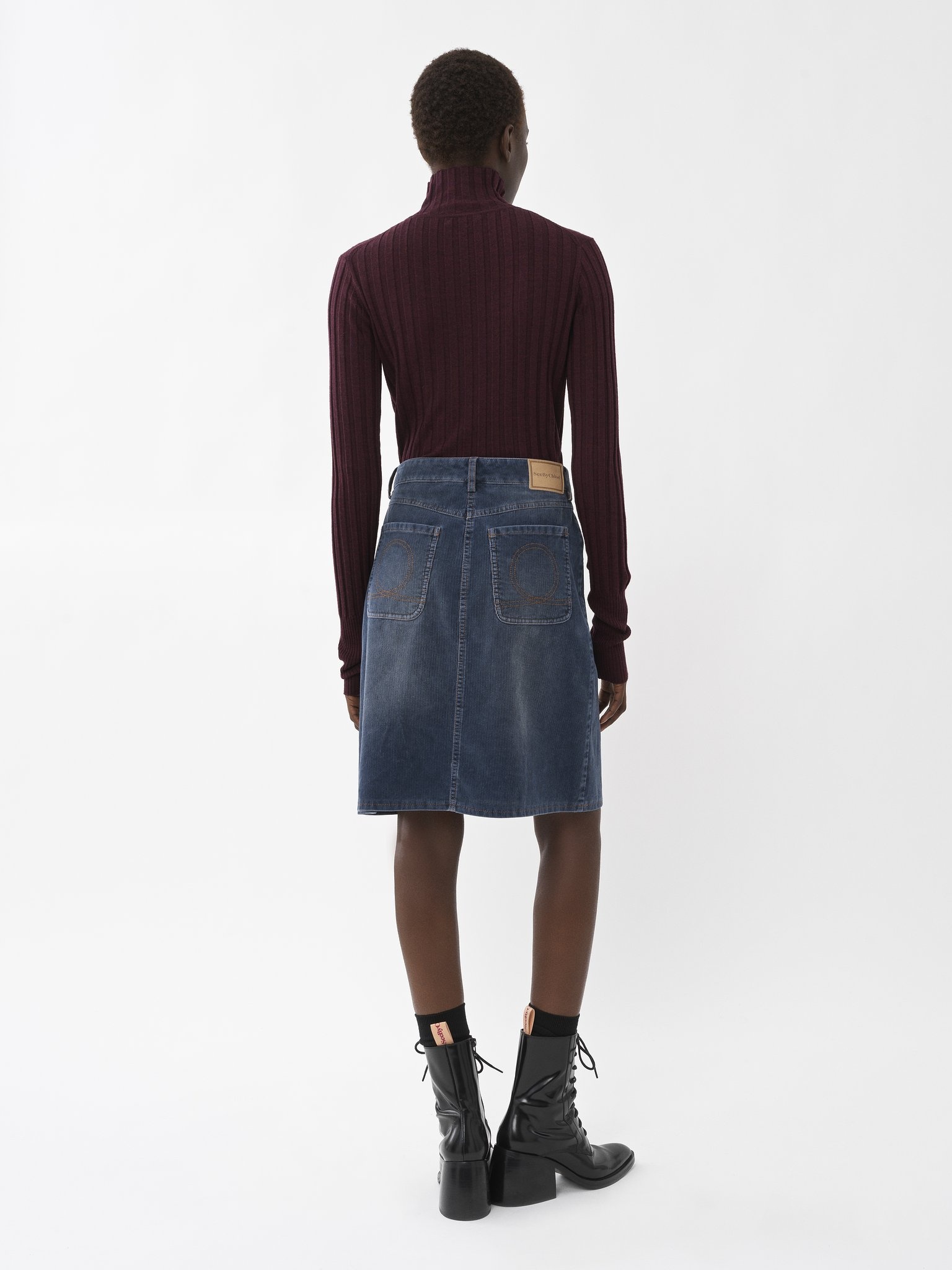 TURTLENECK KNIT TOP - 5