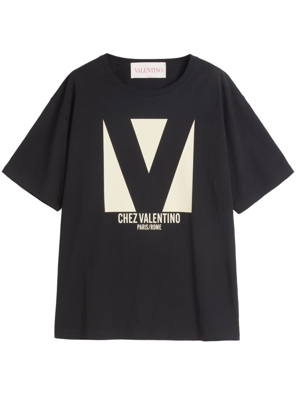 Valentino T-shirts and Polos Black - 1