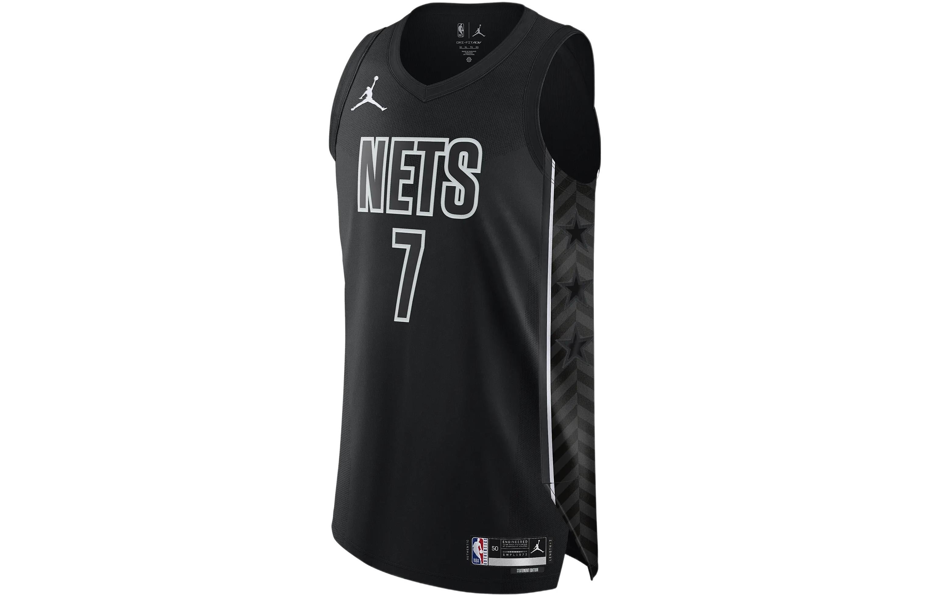 Air Jordan x NBA Brooklyn Nets Jersey 'Kevin Durant 7' DQ0140-011 - 2